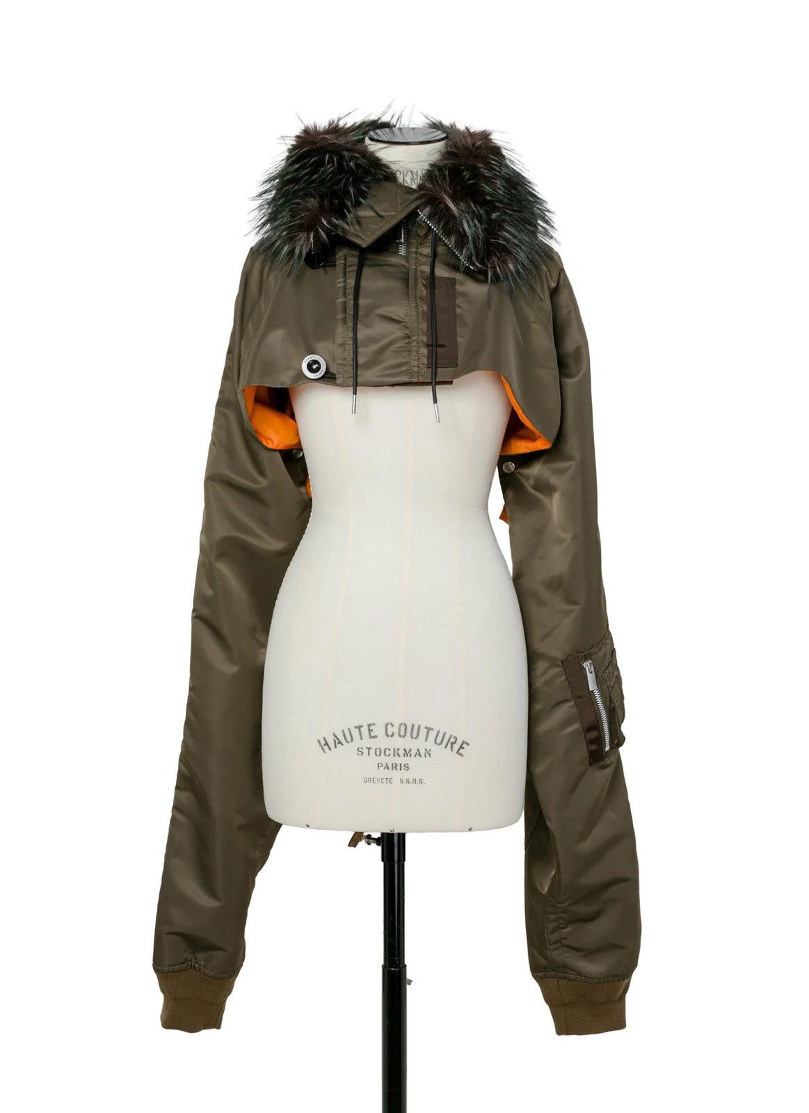 Sacai Sacai Bomber Green SS26 Size S / US 4 / IT 40 - 1 Thumbnail