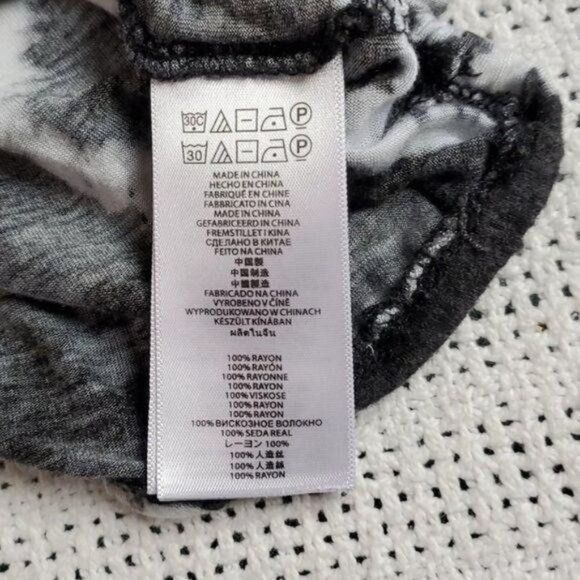 Michael Kors Michael Kors Tye Dyed Black & White Pullover Sz. S Blouse Tu Size S / US 4 / IT 40 - 6 Thumbnail