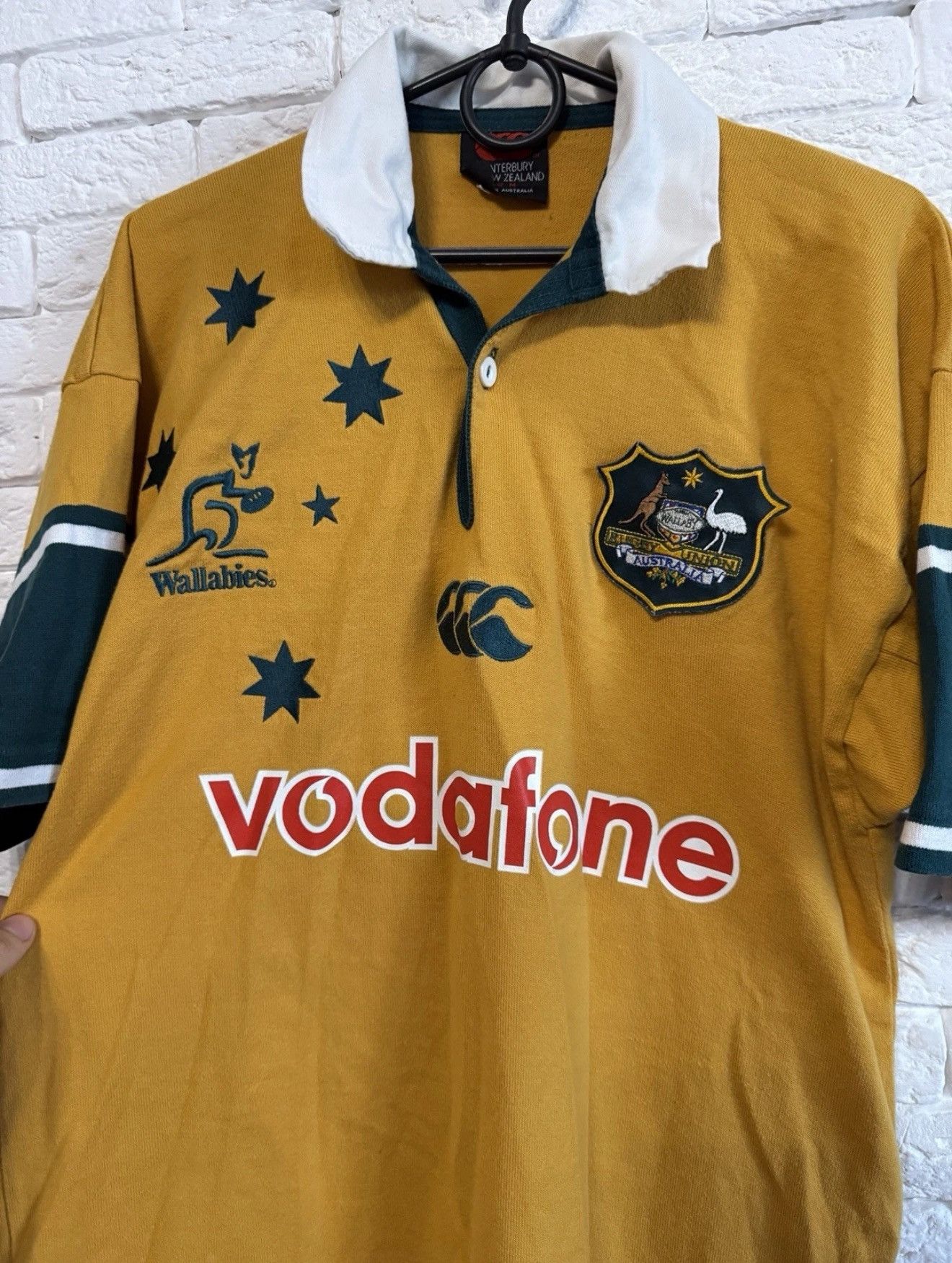 Vintage Australia Rugby Union Shirt Wallabies Sz M