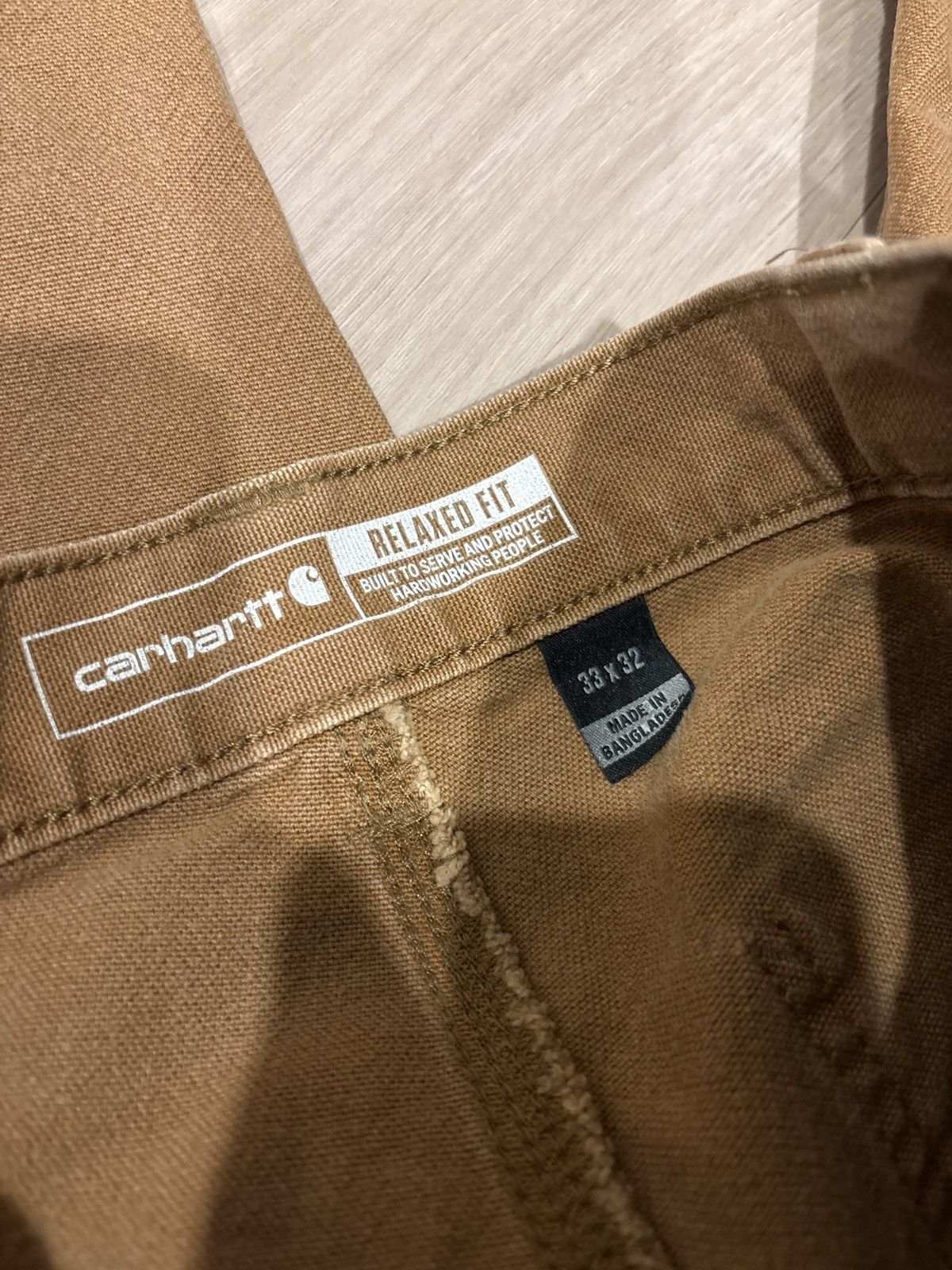 Carhartt Carhartt workwear distressed pants Size US 33 - 4 Thumbnail