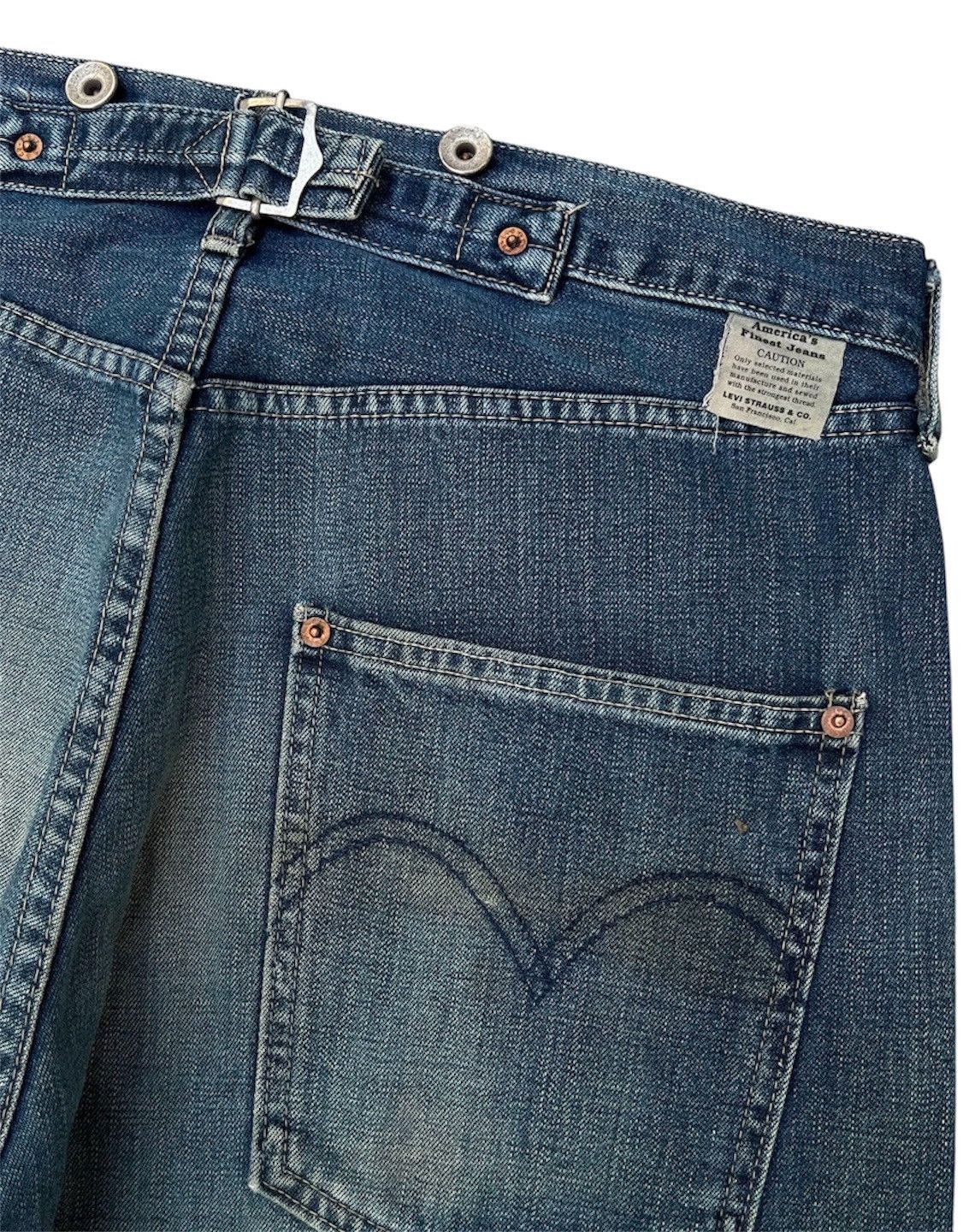 Levi's Vintage Clothing Levi’s 820 bucke back faded jeans Size US 32 / EU 48 - 5 Thumbnail