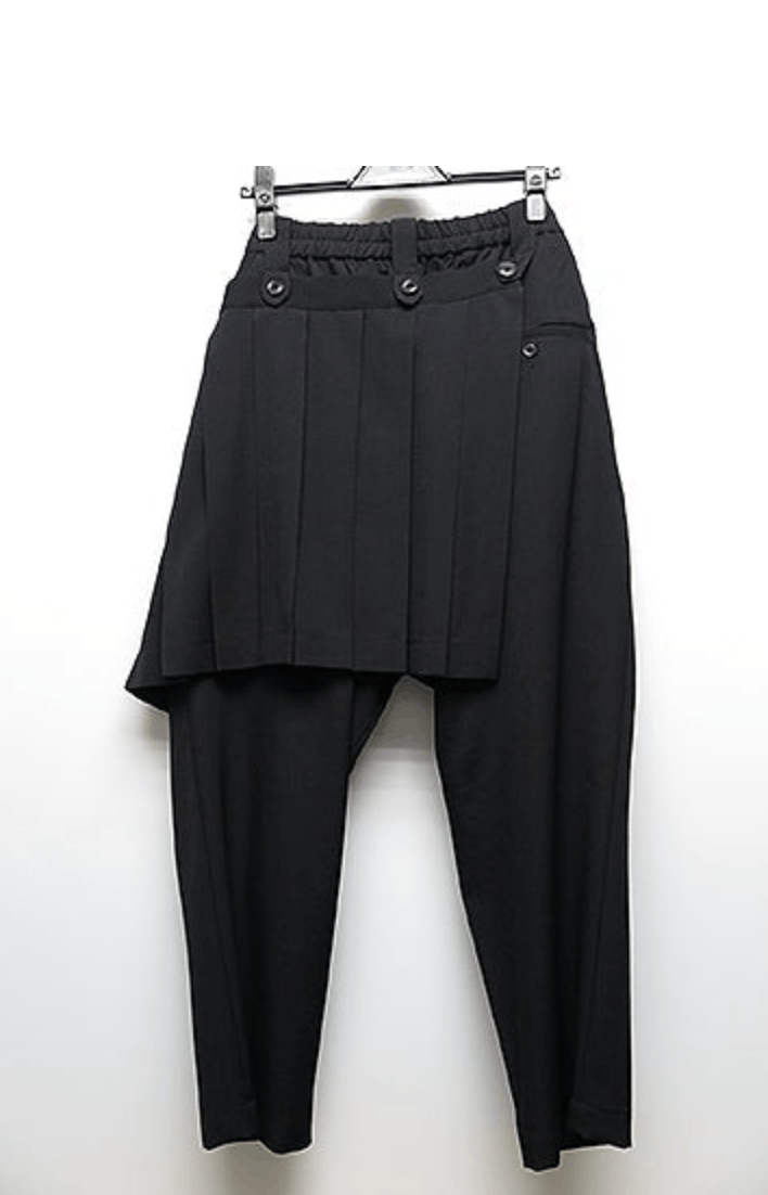 Yohji Yamamoto Yohji Yamamoto Pour Homme W/GABARDINE Back Pleats Slim Pants Size US 32 / EU 48 - 4 Thumbnail