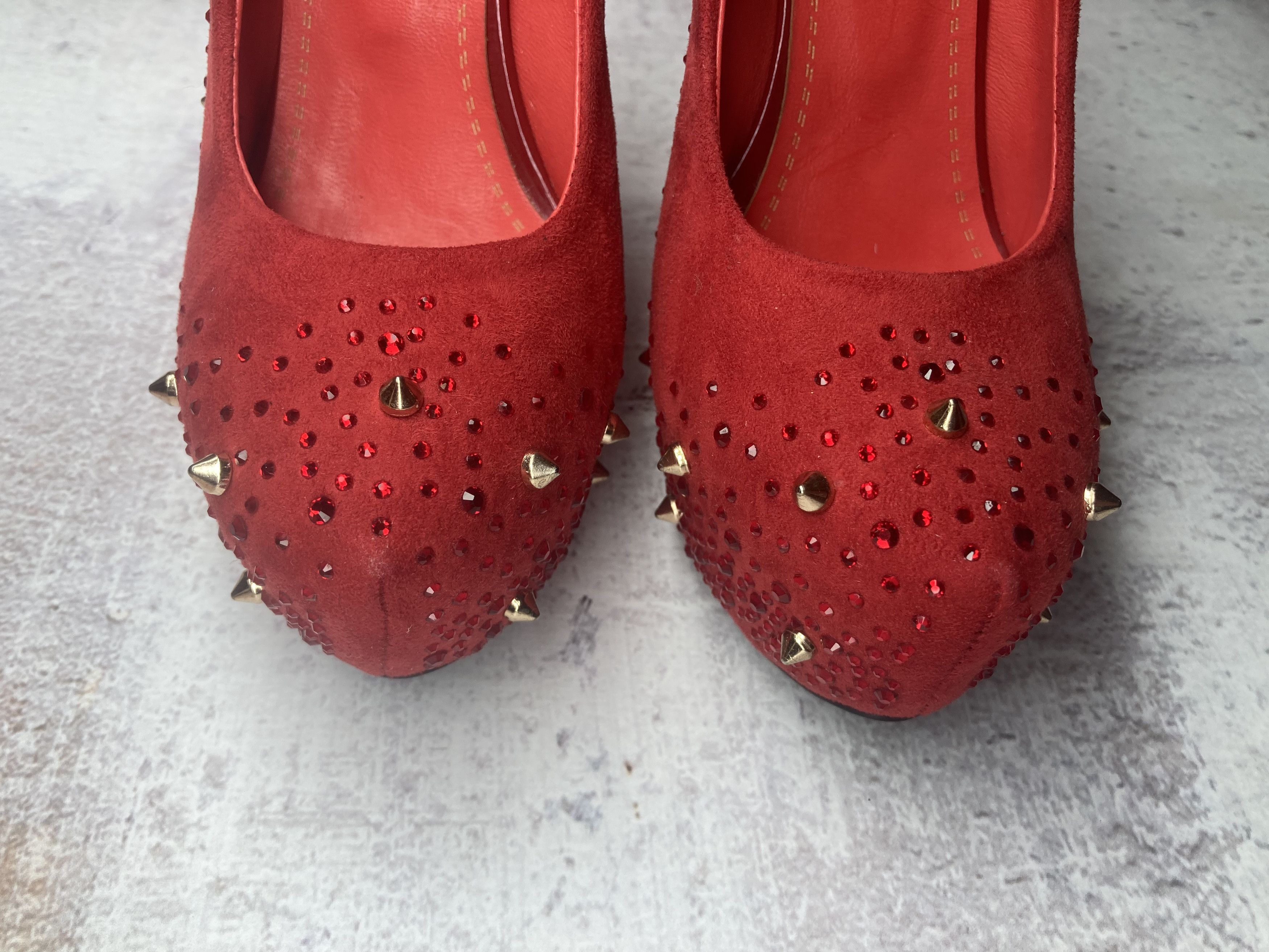 Vintage Vintage Amazing Spikes Heels Shoes Women’s Size 38 Size US 8 / IT 38 - 2 Thumbnail
