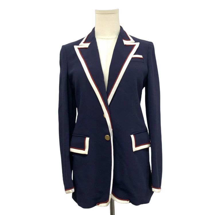 Gucci Gucci Trimmed Blazer IT 40 Size S / US 4 / IT 40 - 1 Thumbnail