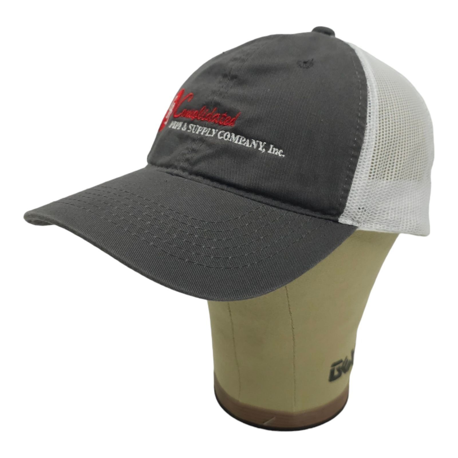 Other Consolidated Pipe Supply Company Logo Mesh Strapback Cap Size ONE SIZE - 2 Thumbnail