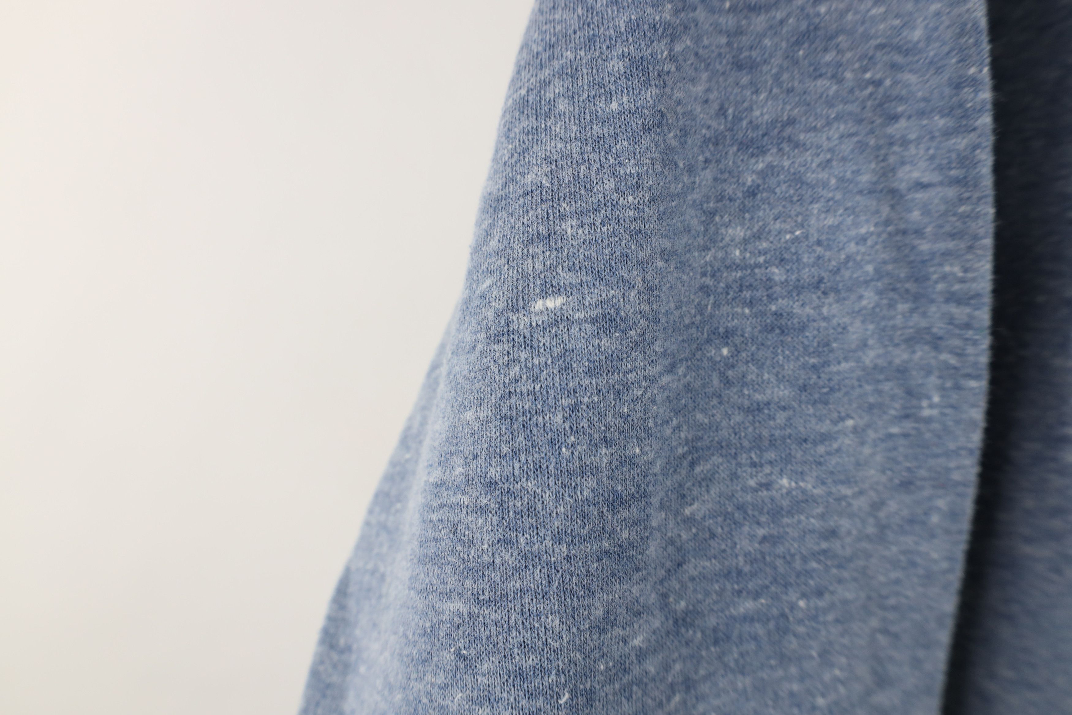 Vintage Vintage 60s 70s Streetwear Turtleneck Sweatshirt Blue USA Size XL / US 12-14 / IT 48-50 - 4 Thumbnail