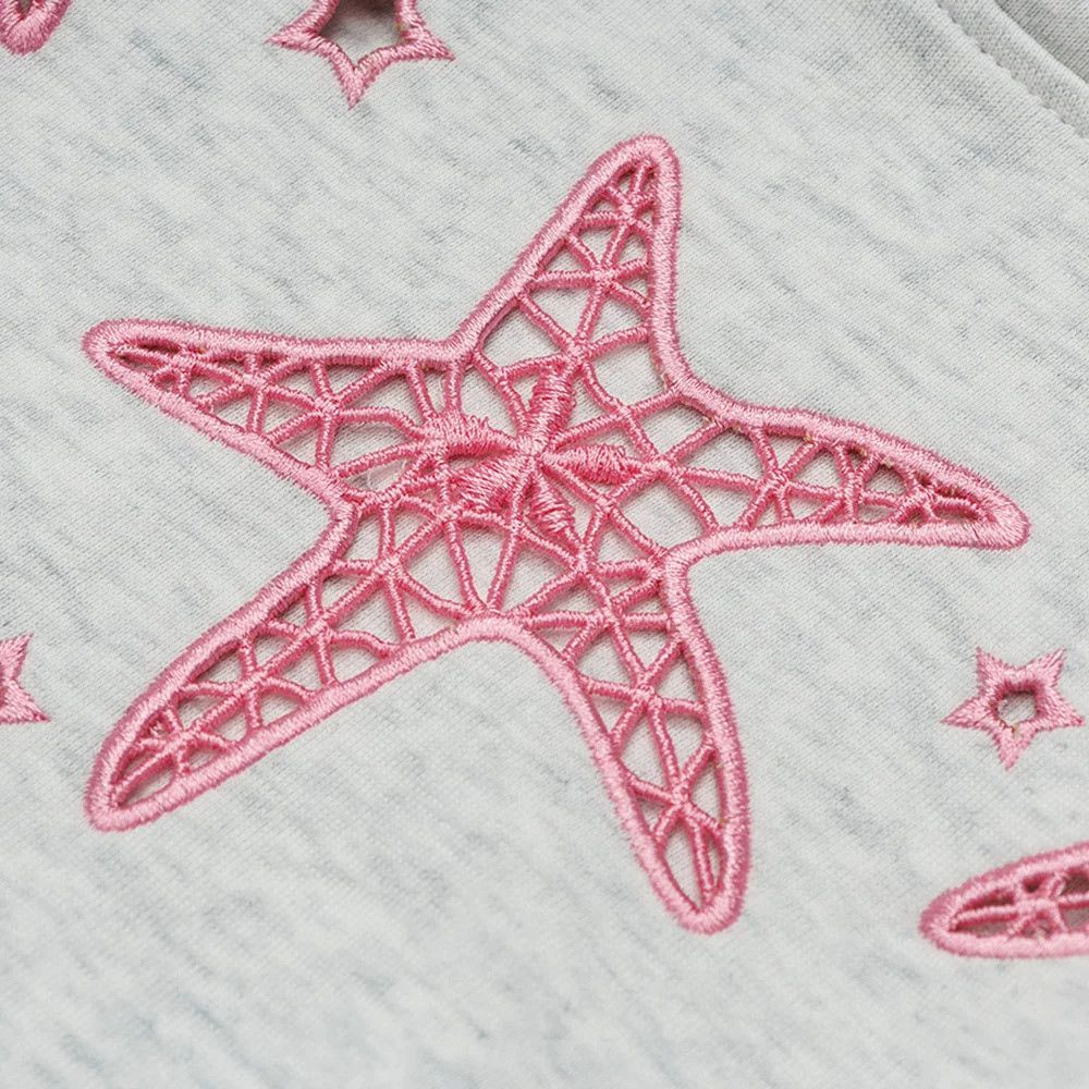 Vintage Distressed retro loose men's hollow embroidered star hoodie Size US M / EU 48-50 / 2 - 5 Thumbnail