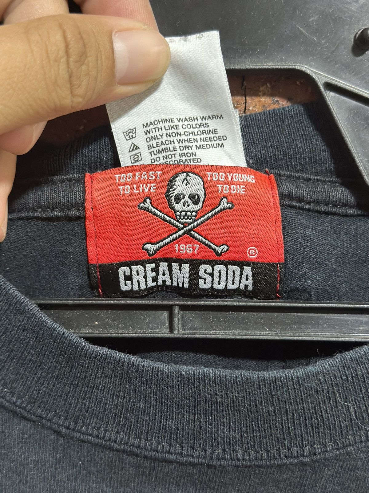 Anvil Thrashed Vintage Cream Soda Faded Tee Size US S / EU 44-46 / 1 - 7 Thumbnail