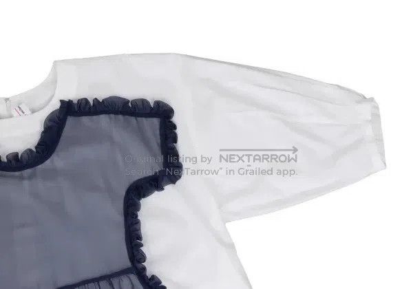 Comme des Garcons Comme Des Garcons White vintage faux two-piece dress Size S / US 4 / IT 40 - 6 Thumbnail