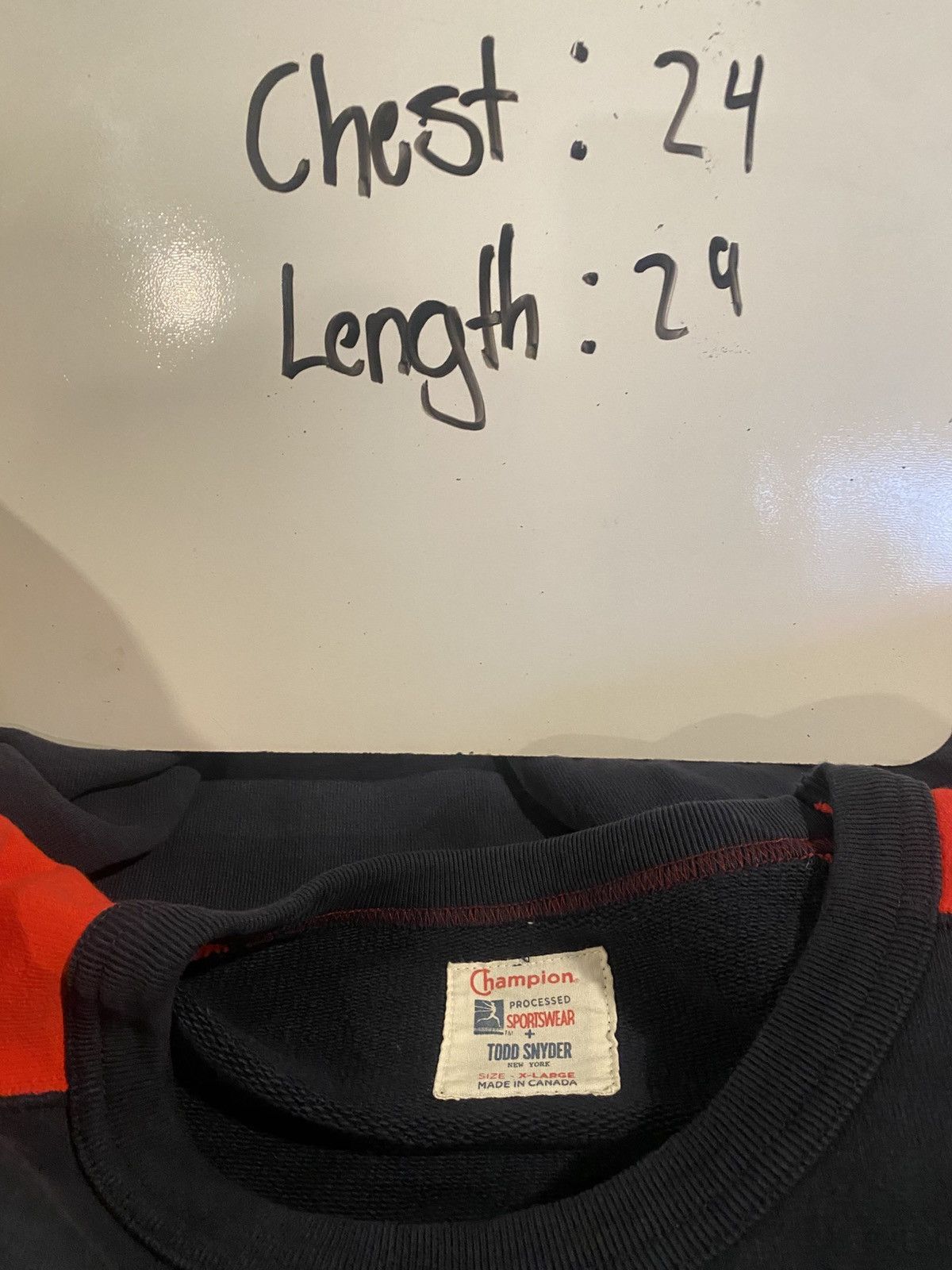 Todd Snyder Champion x Todd Snyder Spellout Crewneck Size US XL / EU 56 / 4 - 4 Thumbnail