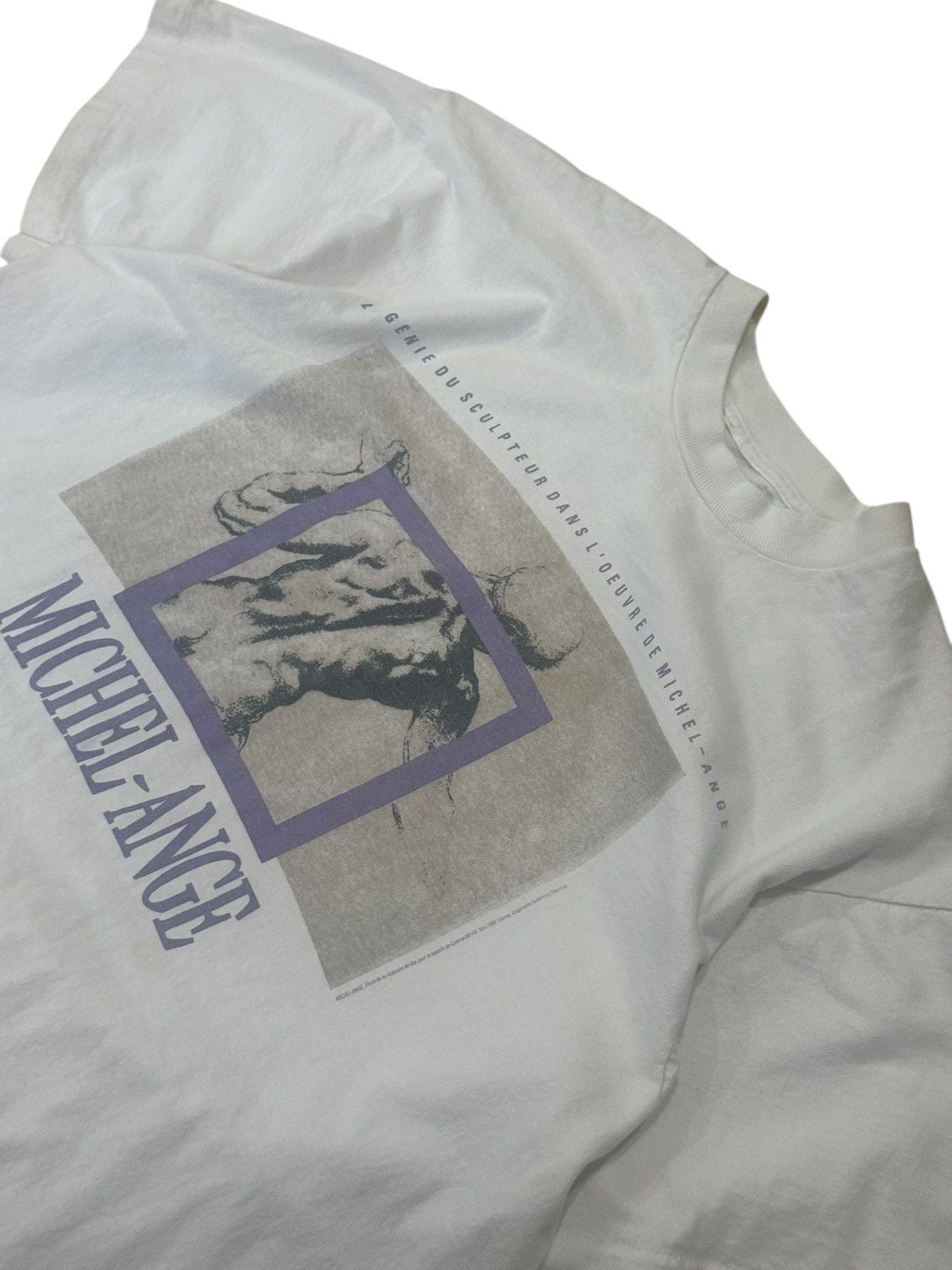 Other Vintage Art Tee Michel Ange Montréal Muséum Size US XL / EU 56 / 4 - 1 Thumbnail
