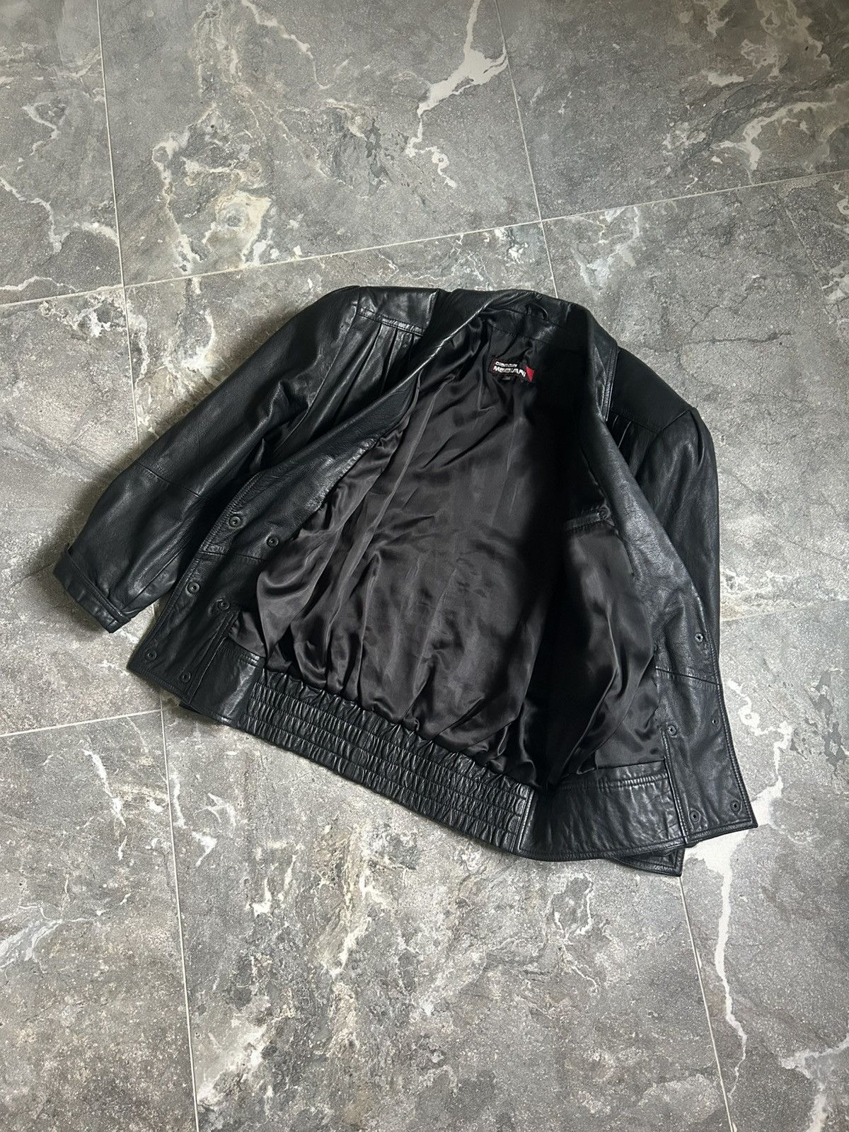 Vintage Y2K VINTAGE LEATHER JACKET SOLID STYLE Y2K WOMENS Size XS / US 0-2 / IT 36-38 - 8 Thumbnail