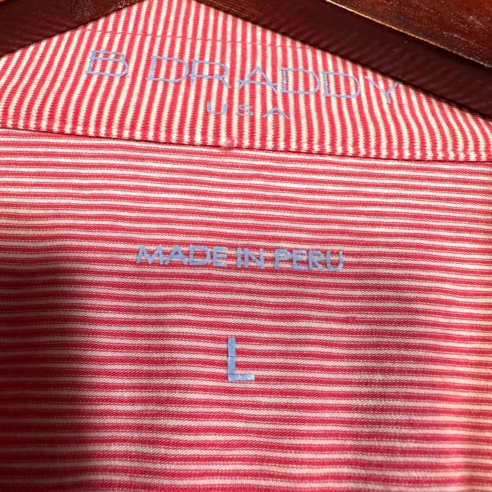 Vintage B Draddy Polo Shirt Mens L Red Stretch Short Sleeve Polo Shirt Mens L Red Stretch Short Sleeve Size US L / EU 52-54 / 3 - 4 Thumbnail