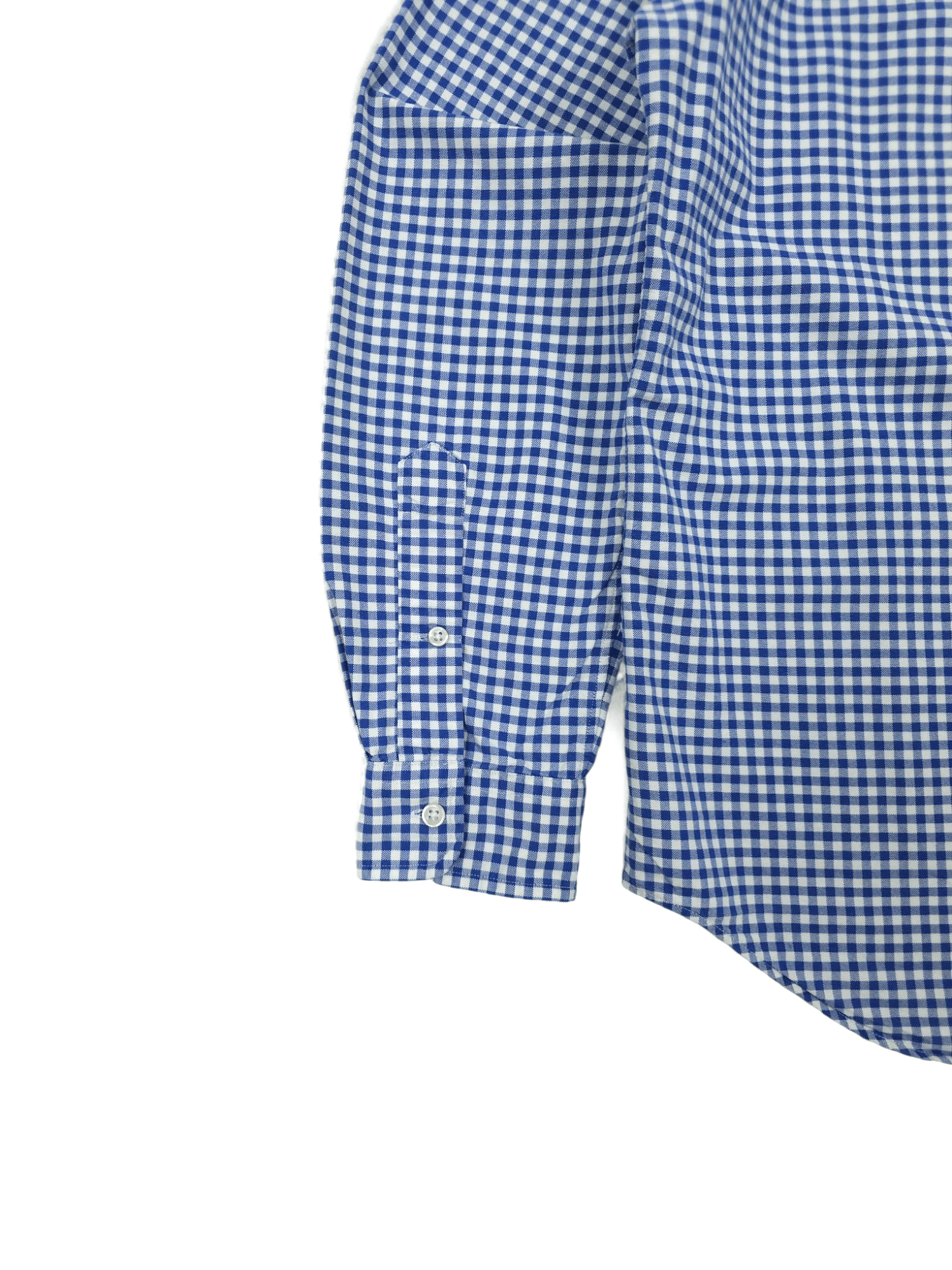 Polo Ralph Lauren 💎 Vintage Ralph Lauren Blue Checked Classic Button Shirt Size US M / EU 48-50 / 2 - 7 Thumbnail