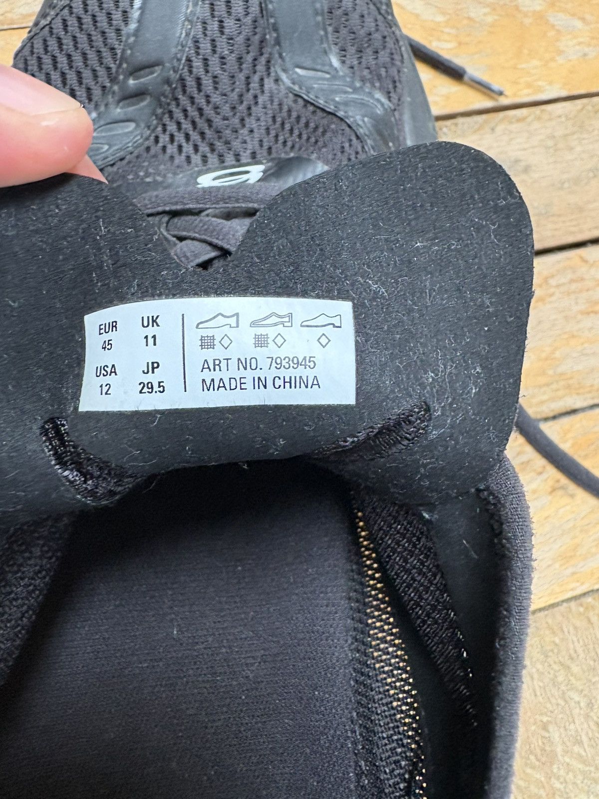 Balenciaga Balenciaga Circuit Black Sneakers Size US 11 / EU 44 - 3 Thumbnail