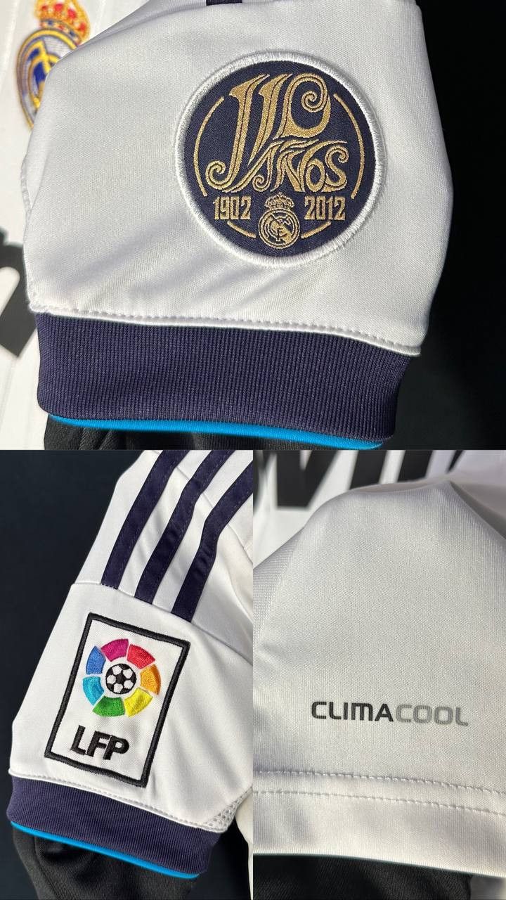 Adidas Adidas Real Madrid Home 2012 /13 football shirt Jersey YOUNG Size US XXS / EU 40 - 3 Thumbnail