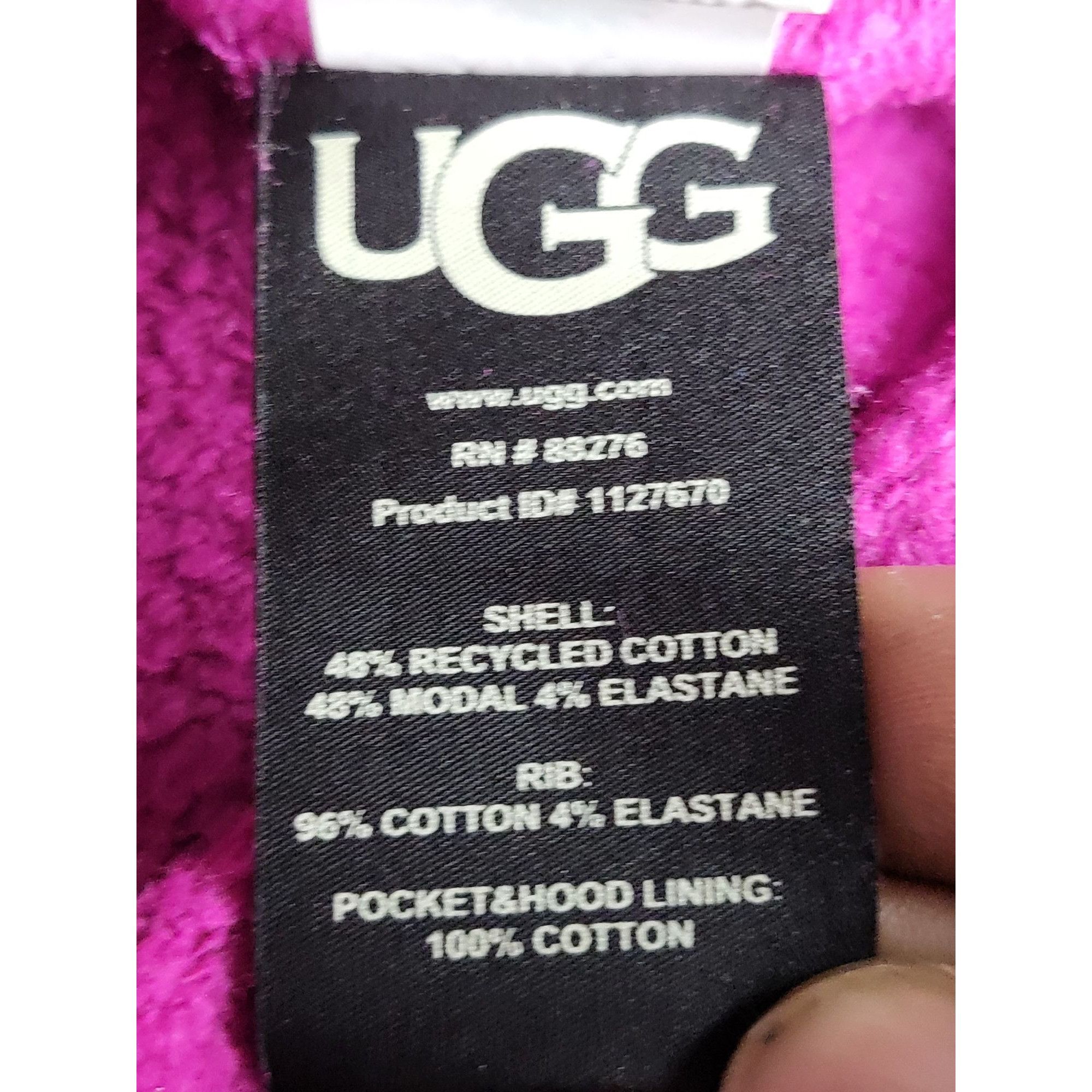 Ugg UGG Aderyn Women's Fleece Lounge Hoodie Dress Wild Violet Si Size M / US 6-8 / IT 42-44 - 10 Thumbnail