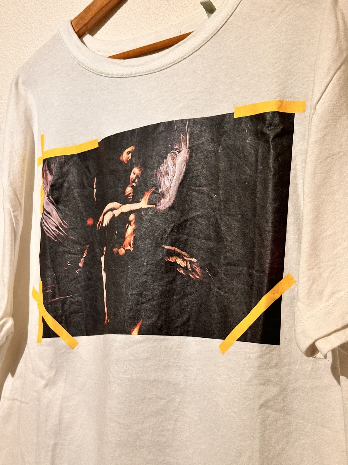 Off-White Caravaggio Tee Size US L / EU 52-54 / 3 - 2 Thumbnail