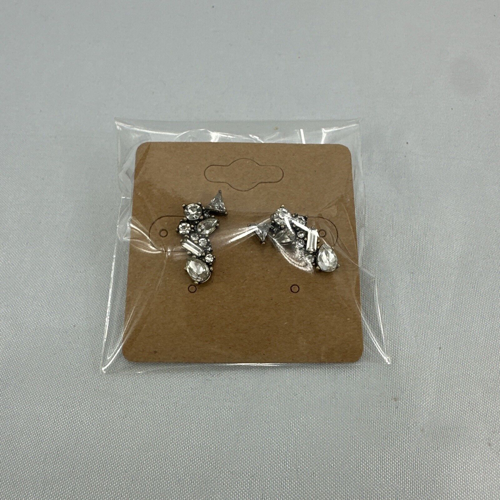 Disney Baublebar Marked Sugarfix CZ Cluster Crawler Stud Earrings Size ONE SIZE - 2 Thumbnail