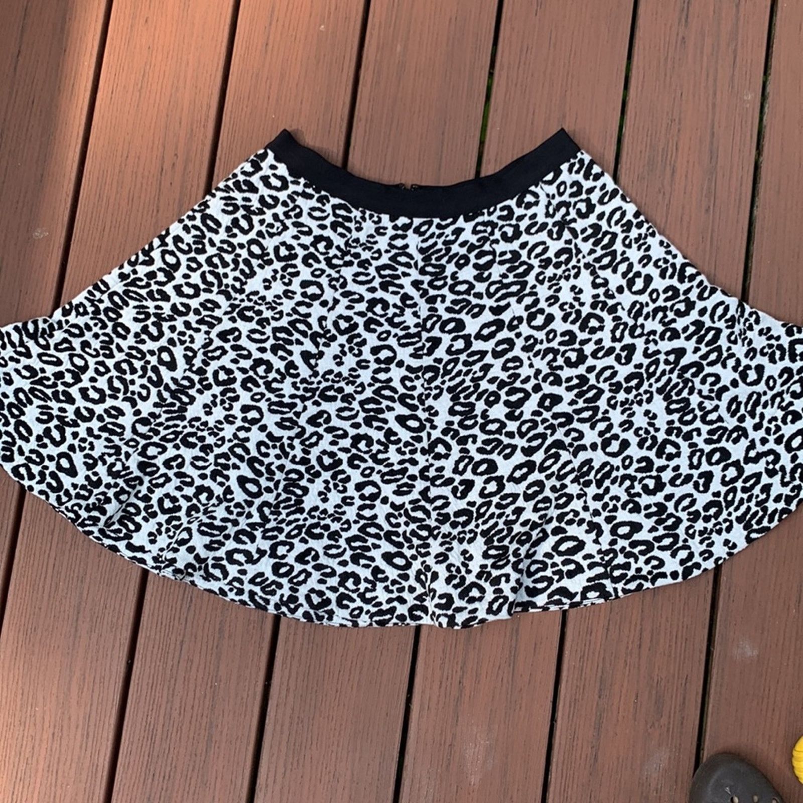 Rebecca Taylor Rebecca Taylor skater circle skirt leopard ocelot Size 30" / US 8 / IT 44 - 3 Thumbnail