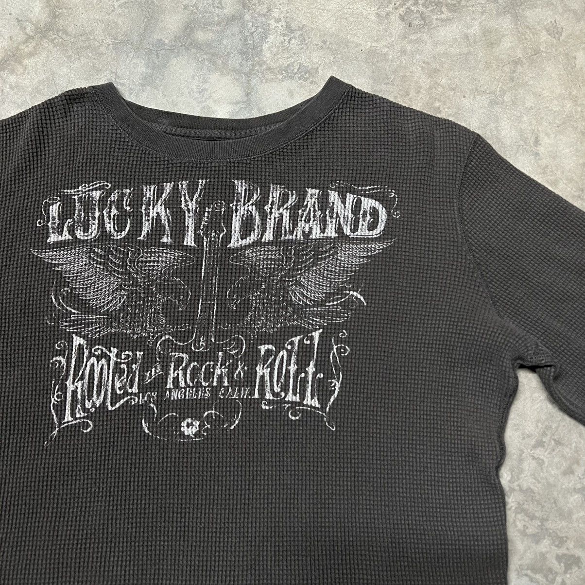 Lucky Brand × Vintage Lucky Brand Long-Sleeve Thermal Shirt Size US XL / EU 56 / 4 - 1 Thumbnail