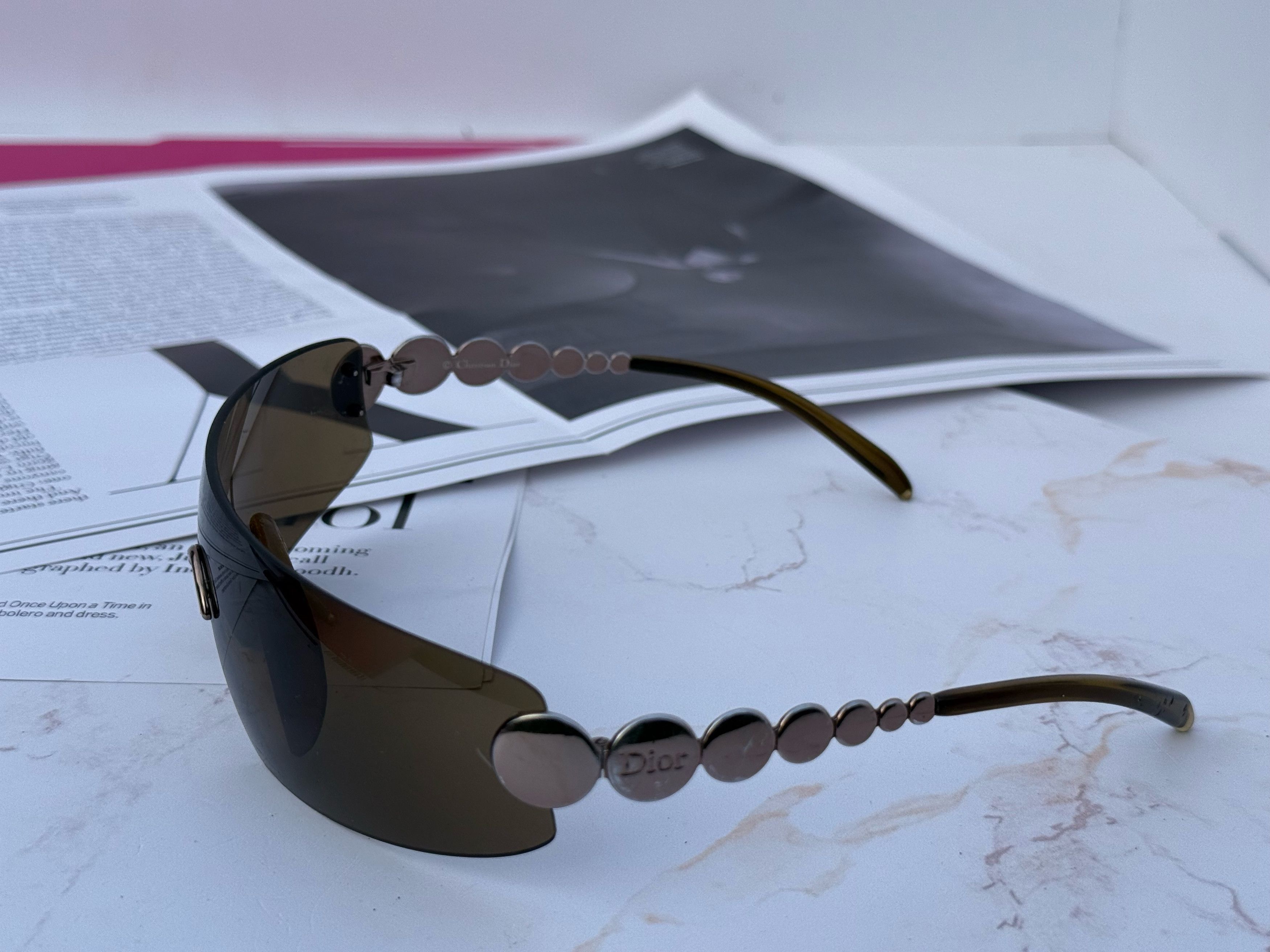 Dior Dior sunglasses Delirium rare vintage sunglasses Galliano Size ONE SIZE - 8 Thumbnail