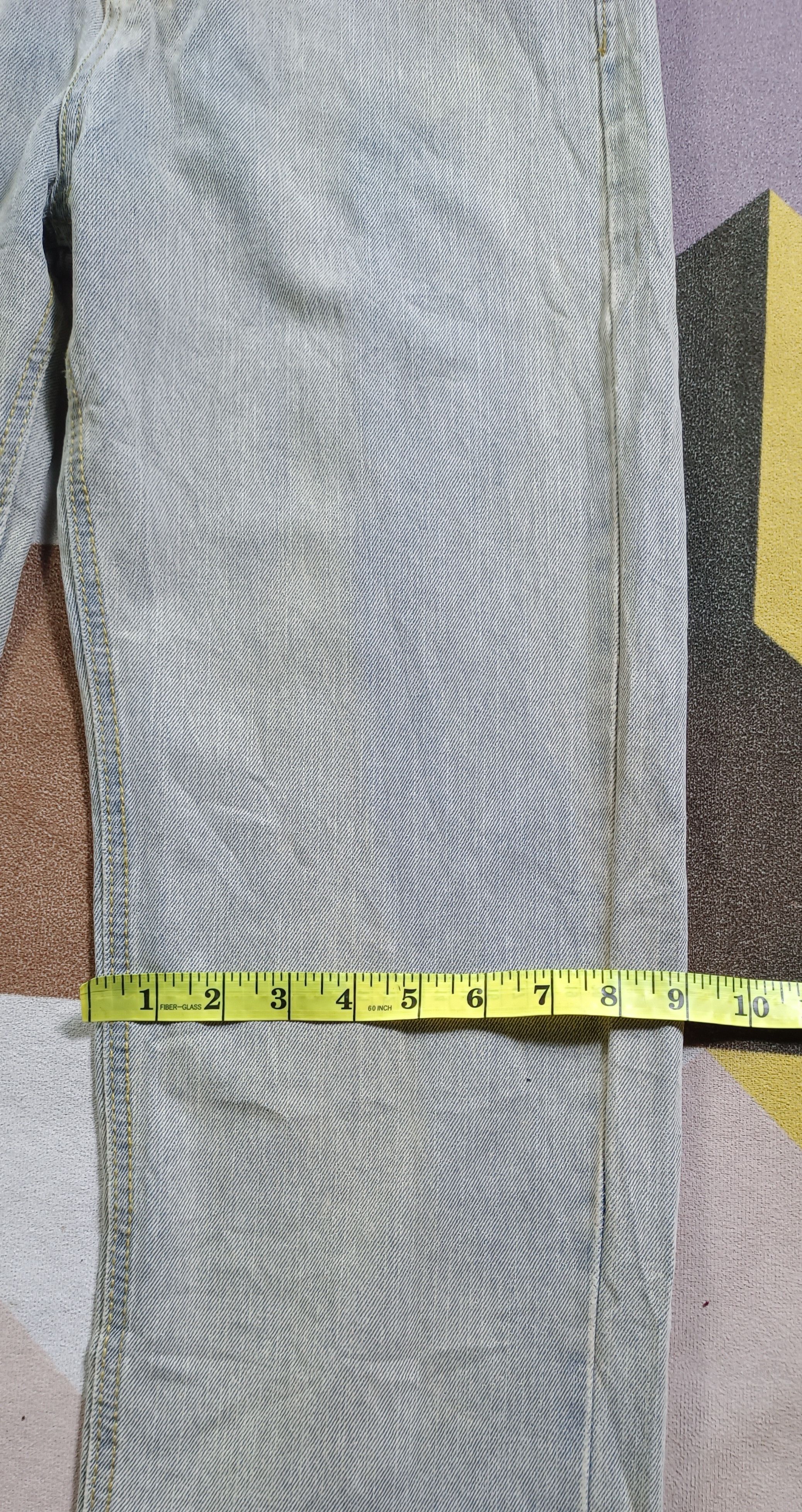 Japanese Brand Vintage🔥Day Closet Baggie Distressed Denim Size US 28 / EU 44 - 16 Thumbnail