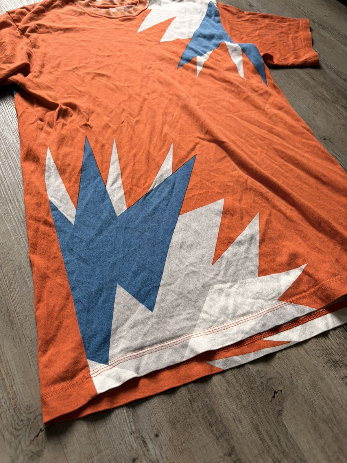 Undercover 2000s Undercover orange t-shirt Size US L / EU 52-54 / 3 - 3 Thumbnail