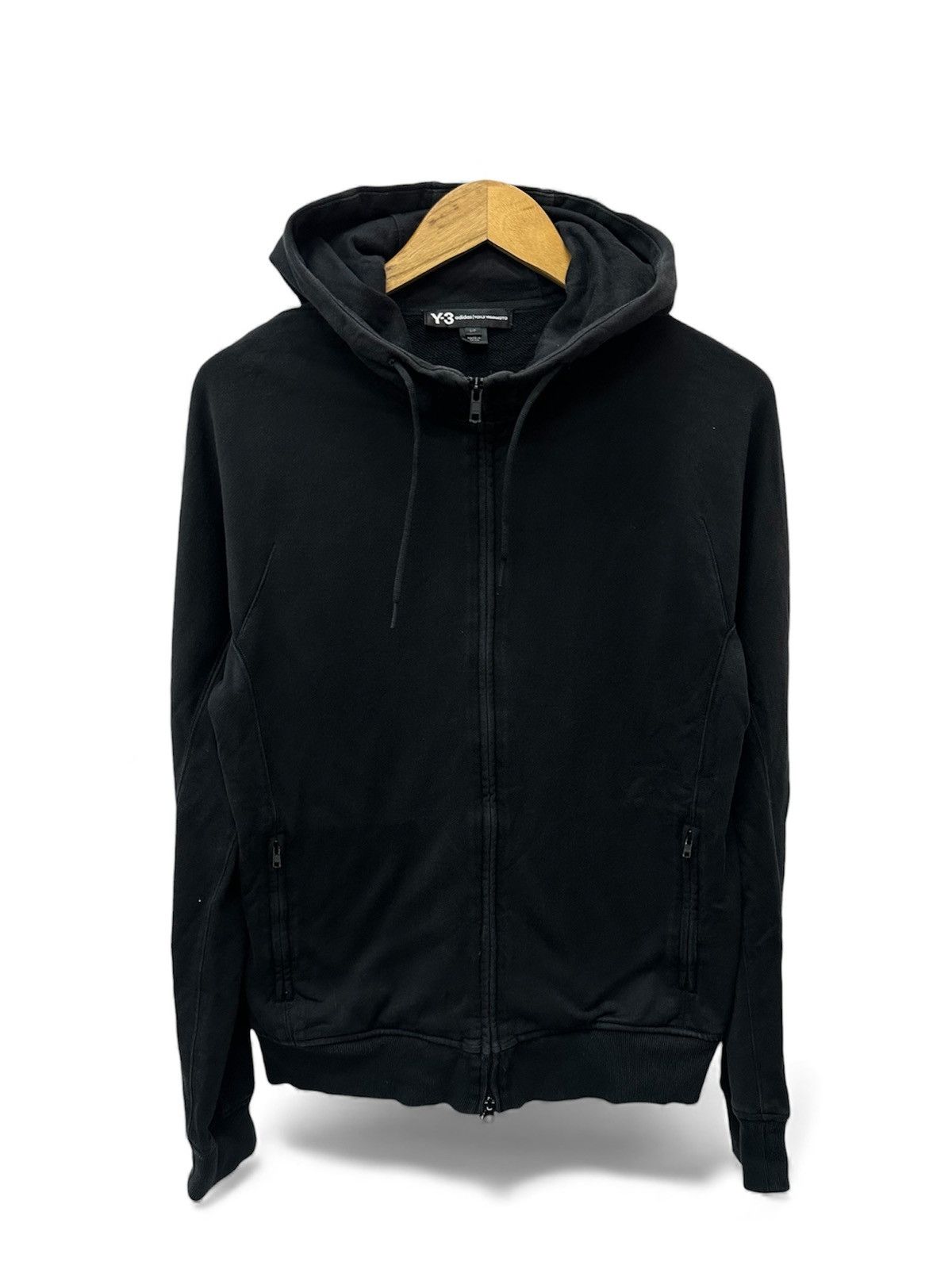 Y-3 Y-3 Yohji Yamamoto Logo Hoodies in Black Size US M / EU 48-50 / 2 - 19 Thumbnail