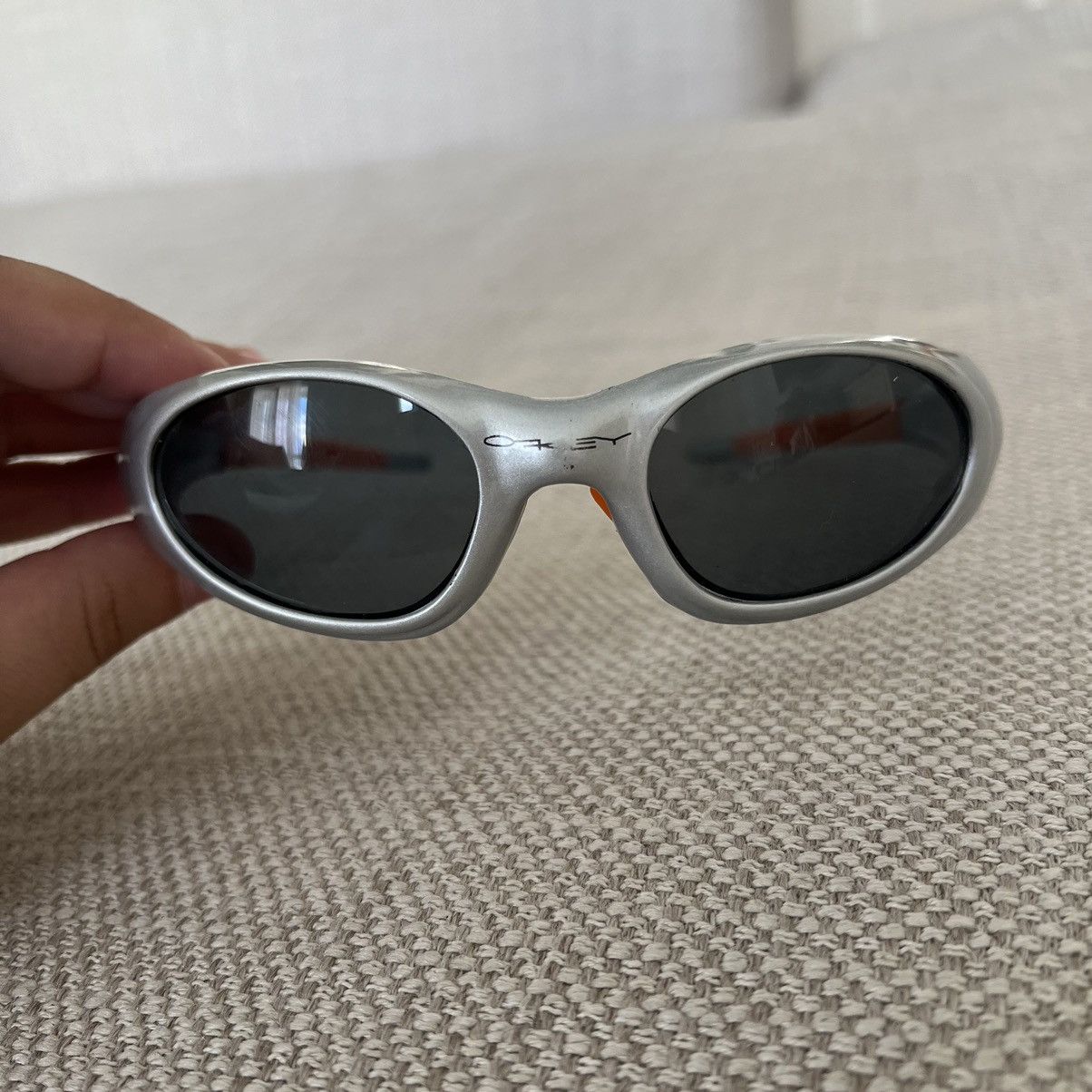 Brand New Vintage Oakley XX Twenty Jet Black W/ Ruby Iridium