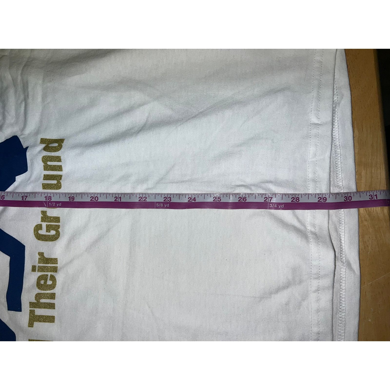 Gildan Vintage Gold Kings Shirt Hockey Stand Their Ground Tee 90s L Size US L / EU 52-54 / 3 - 9 Thumbnail
