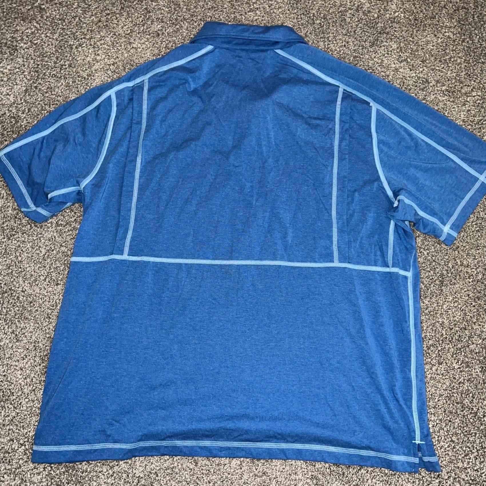 Duluth Trading Company Alaskan Hardgear Blue Polo Shirt Mens 2XL Regular Size Polo Shirt Blue Mens 2XL Regular Duluth Trading Size US XXL / EU 58 / 5 - 4 Thumbnail