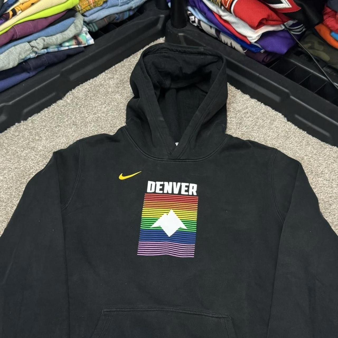 NBA × Nike Nike Denver Nuggets 2019/20 City Edition Hoodie Size US S / EU 44-46 / 1 - 2 Thumbnail