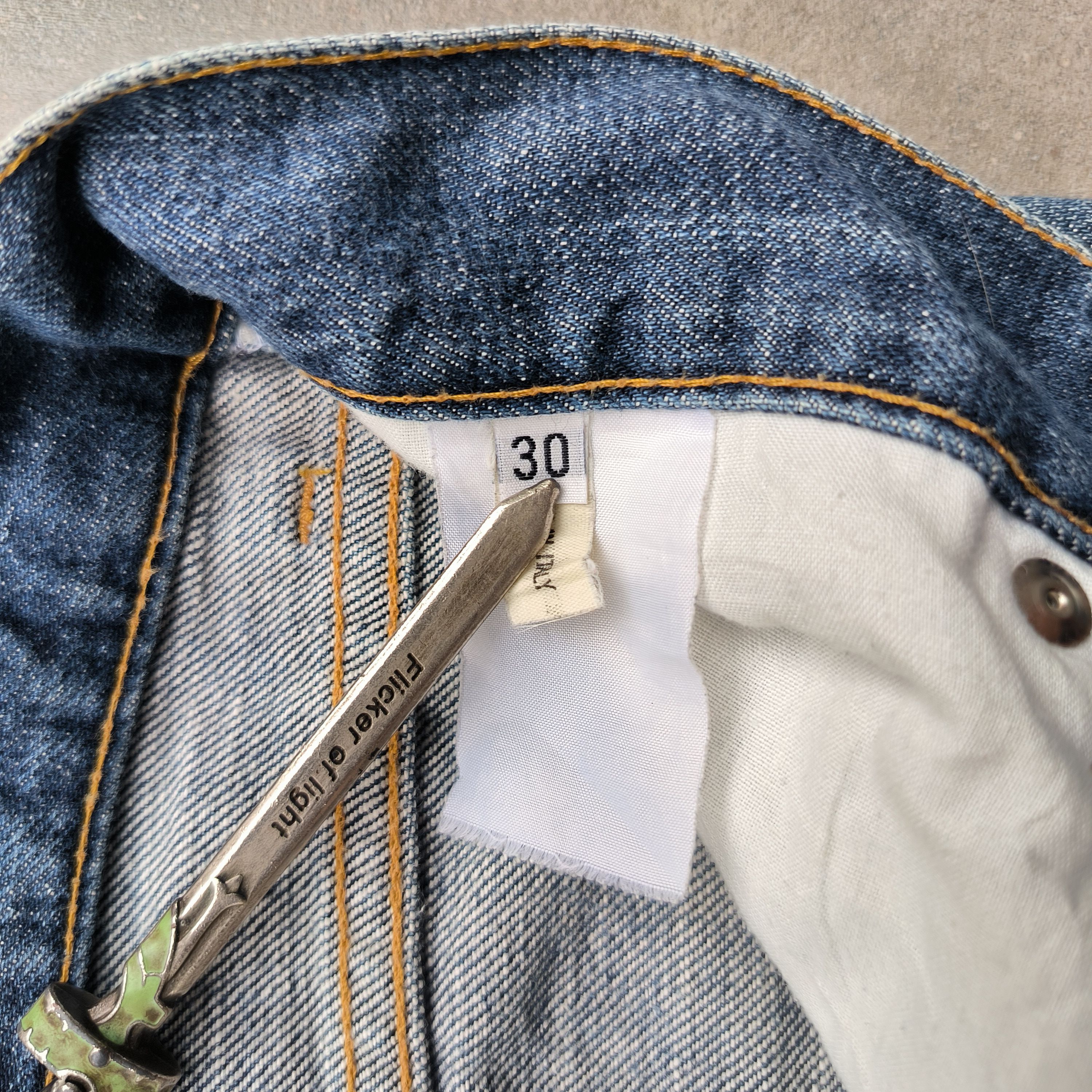 Helmut Lang Vintage 1990s Helmut Lang Denim Jeans Size US 30 / EU 46 - 5 Thumbnail