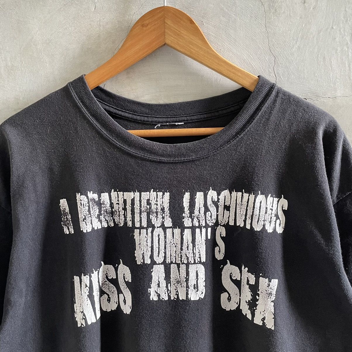 Hysteric Glamour × Japanese Brand Hardcore Chocolate X Dogma pornography films washed black Size US XL / EU 56 / 4 - 4 Thumbnail