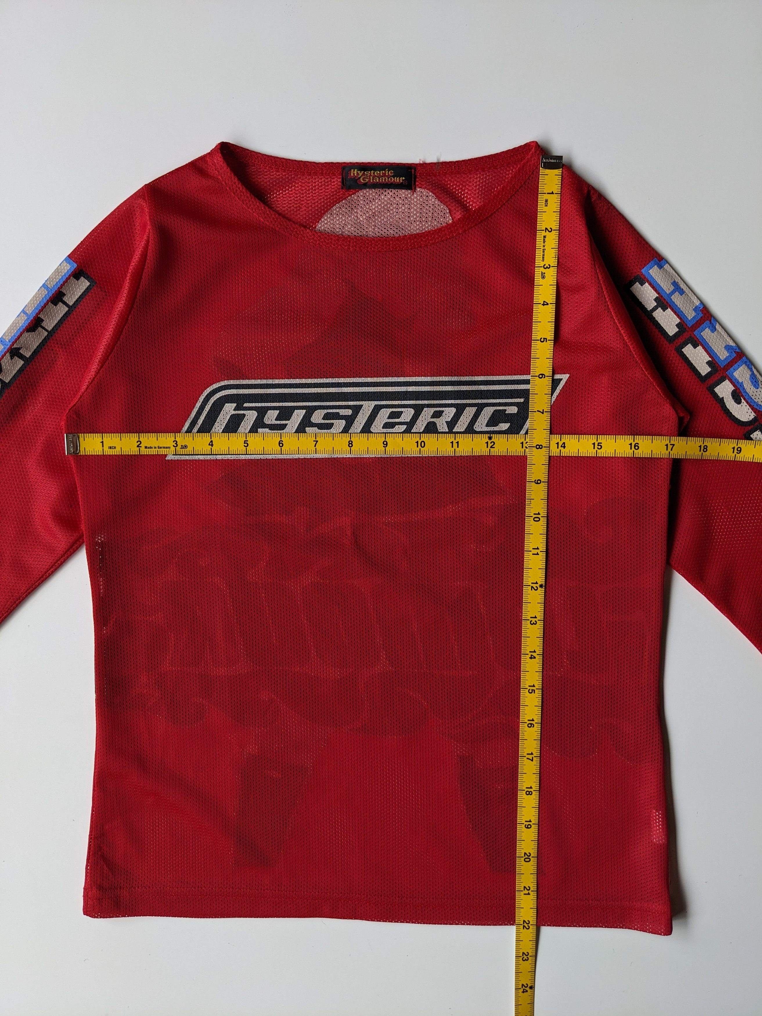 Hysteric Glamour × Vintage Vintage Hysteric Glamour kinky mesh shirt Size S / US 4 / IT 40 - 7 Thumbnail