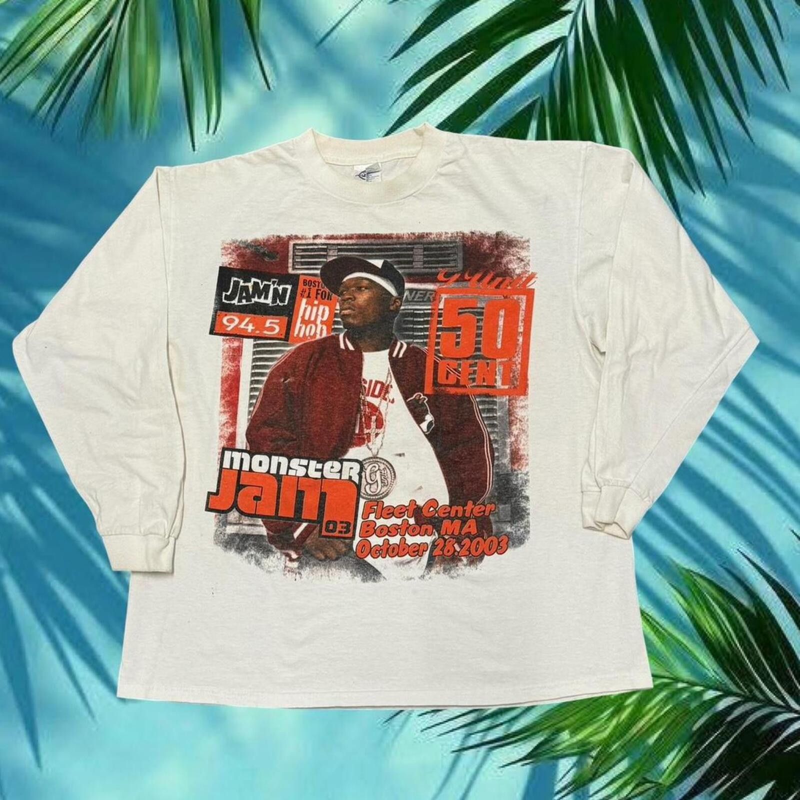 Other 2003 Monster Jam 50 Cent, Lil Jon, Ludacris rap tee Grail Size US M / EU 48-50 / 2 - 1 Thumbnail