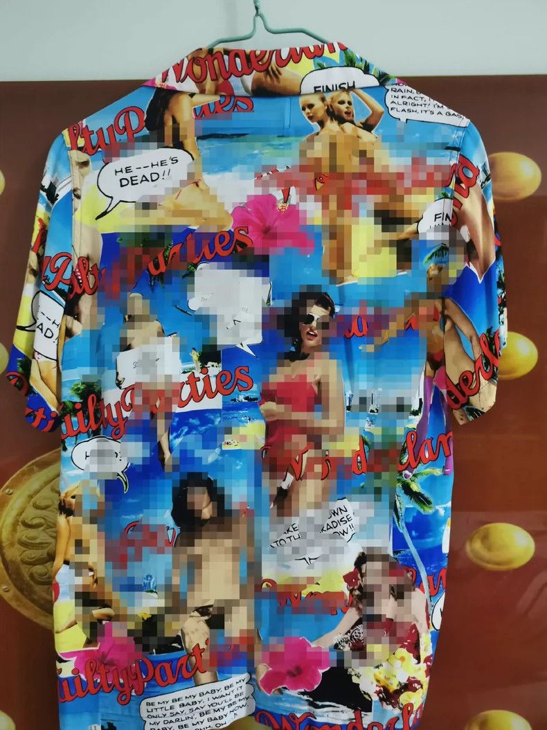 Wacko Maria Wacko Maria 12ss 'FUCK THIS LIFE' Hawaiian Shirt Size US S / EU 44-46 / 1 - 2 Thumbnail