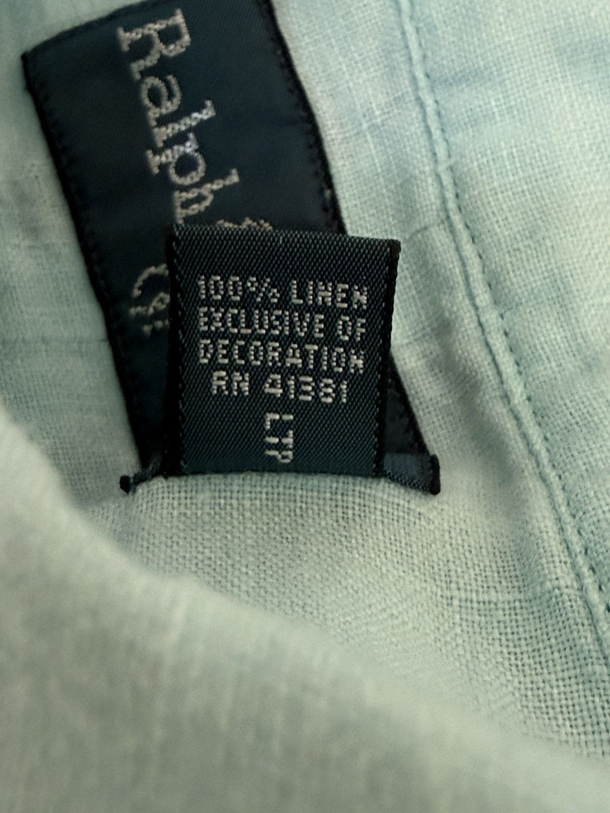 Ralph Lauren Polo Ralph Lauren Linen Shirt Short Sleeve Blue L Size US L / EU 52-54 / 3 - 5 Thumbnail
