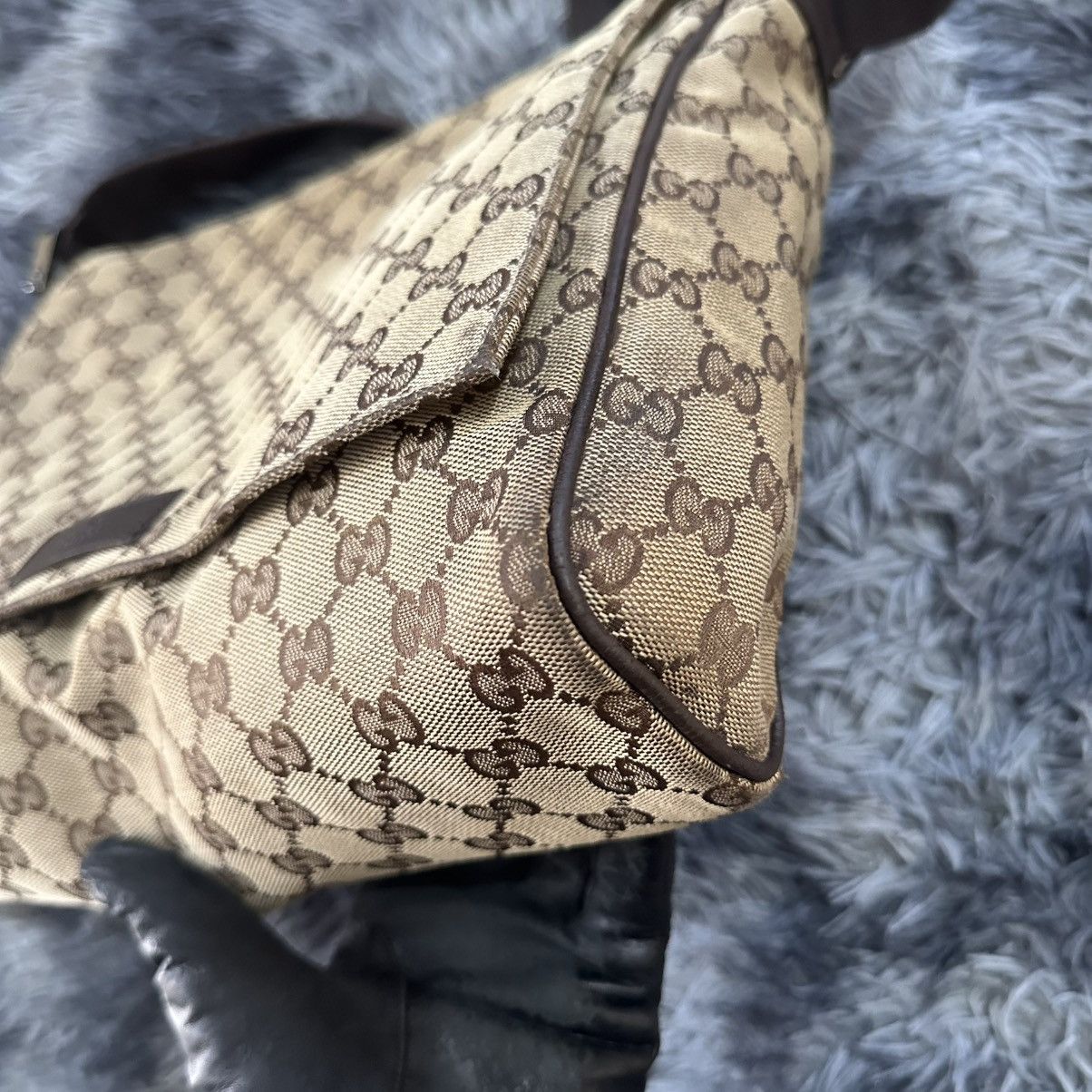Gucci Gucci Canvas GG Messenger Bag Size 32 - 13 Thumbnail