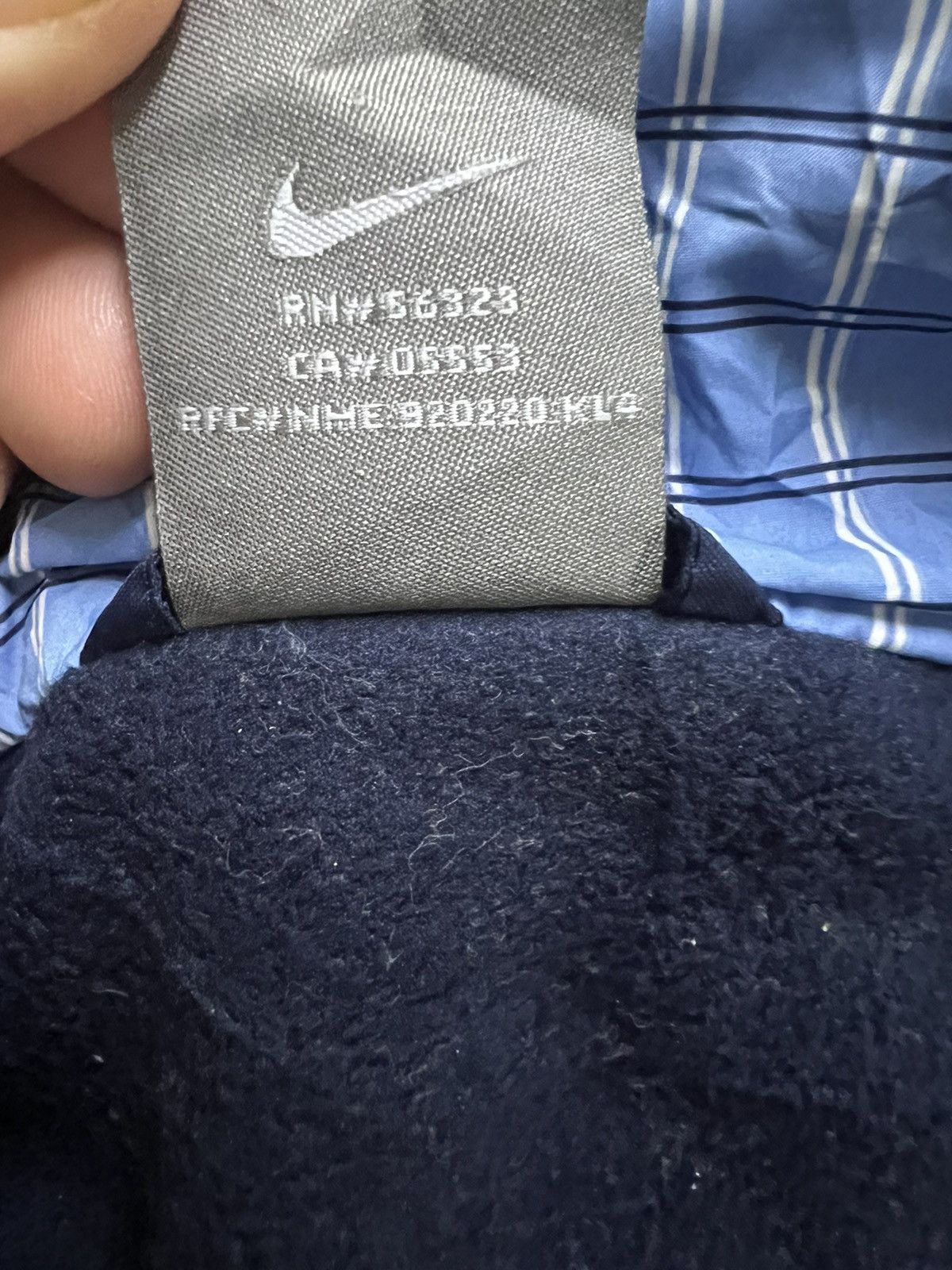 Japanese Brand × Nike × Vintage NIKE Kids Blouson Jacket with Hood Size US L / EU 52-54 / 3 - 4 Thumbnail