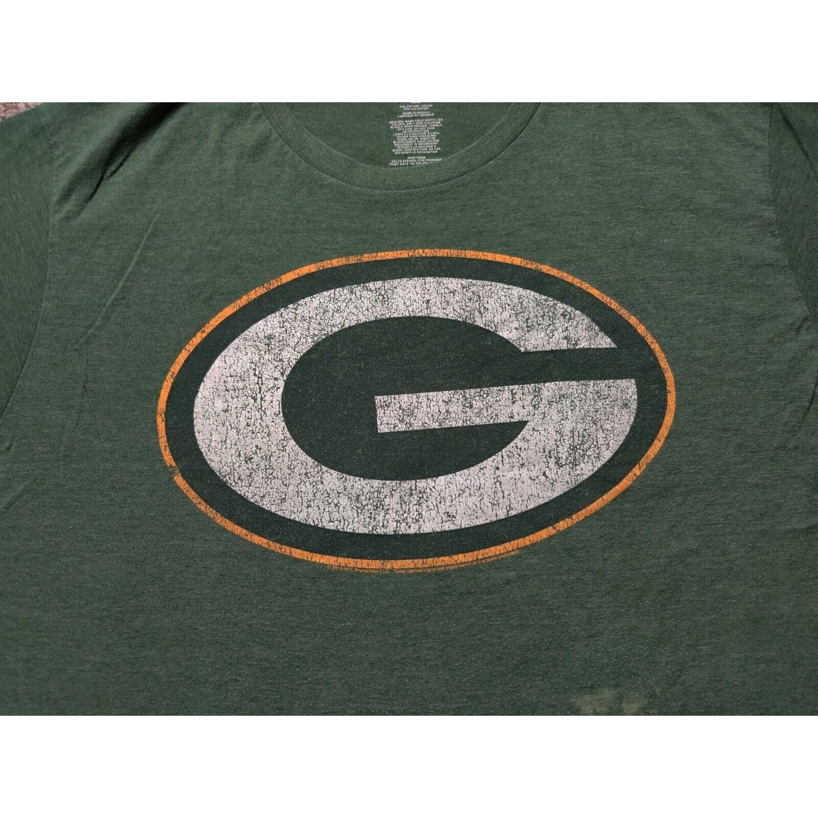 NFL Green Bay Packers Shirt Adult Mens XL Green Yellow Logo Size US XL / EU 56 / 4 - 2 Thumbnail