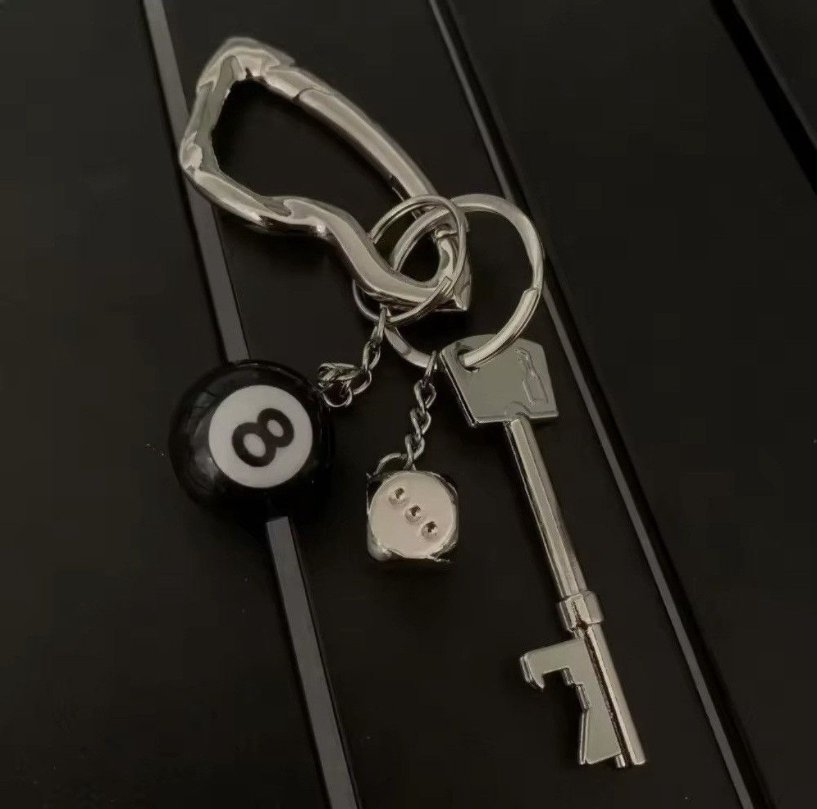 Other Street Hip Hop 8 Dice Keychain Size ONE SIZE - 1 Thumbnail