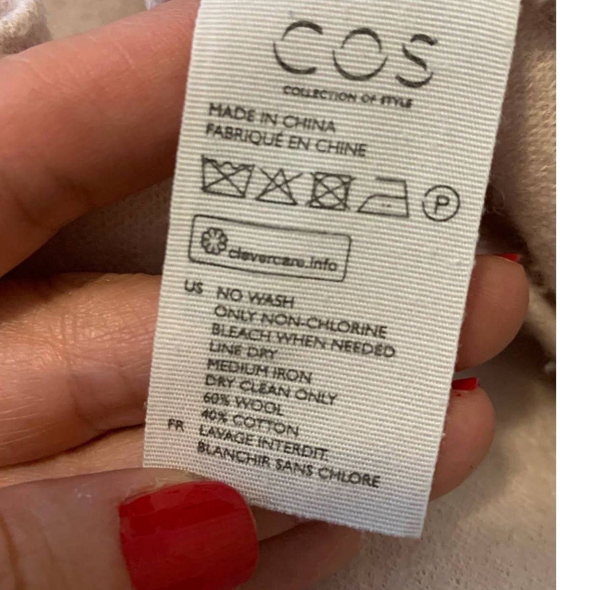Cos COS pink wool cotton turtle neck oversize sweater size XS Size XS / US 0-2 / IT 36-38 - 4 Thumbnail
