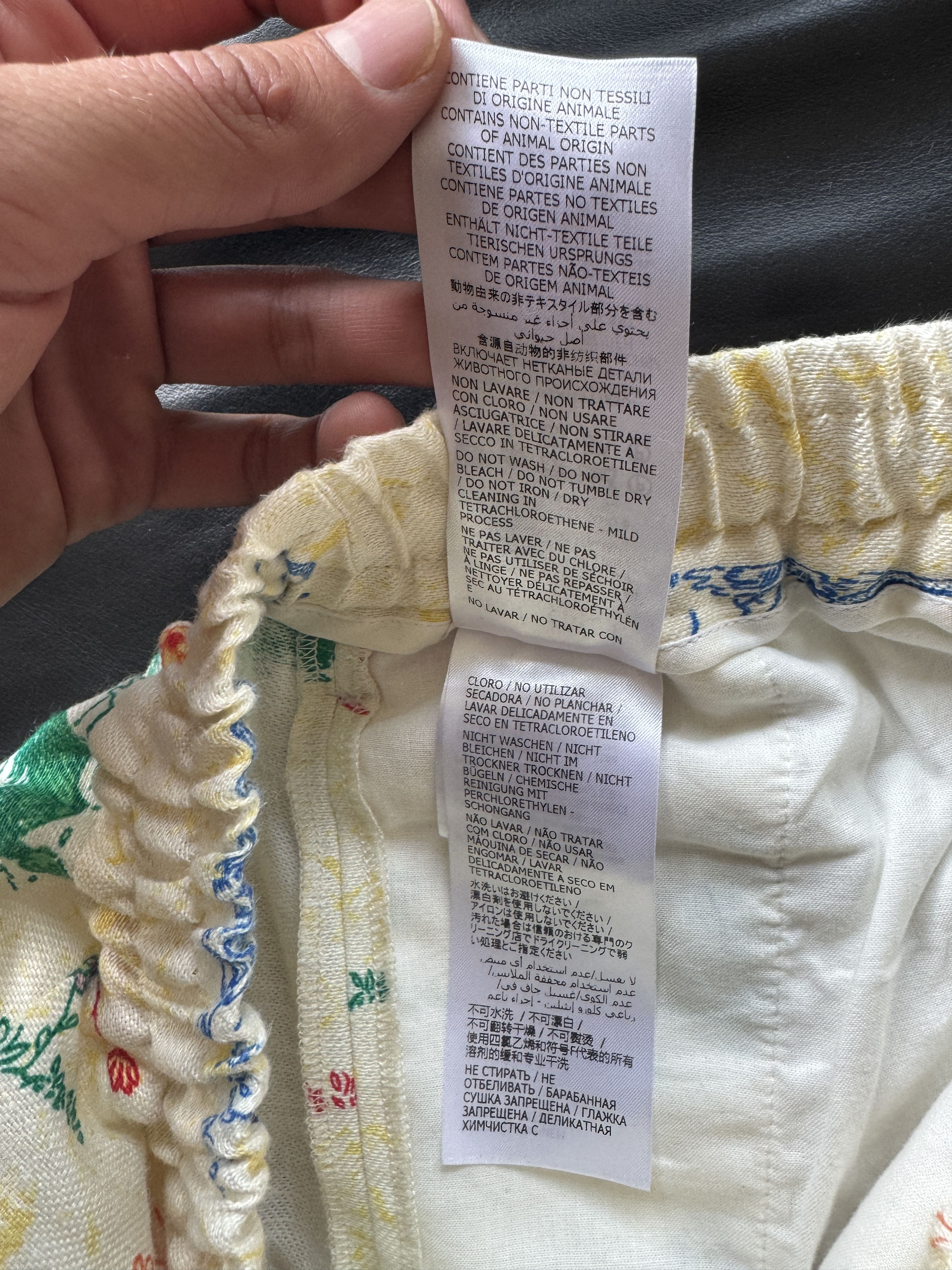 Disney × Gucci Linen Mickey Shorts Size US 30 / EU 46 - 21 Thumbnail