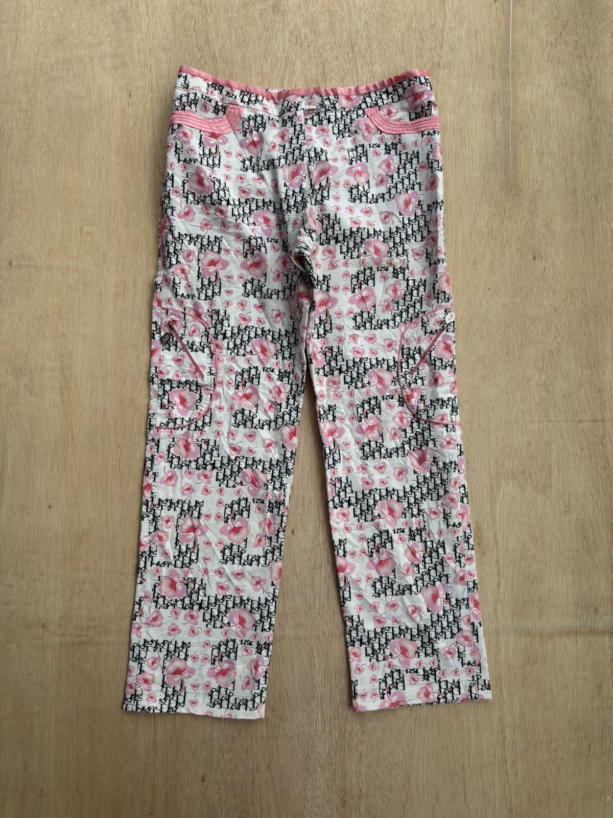 Vintage Christian Dior Paris Pants Size 32" / US 10 / IT 46 - 1 Thumbnail