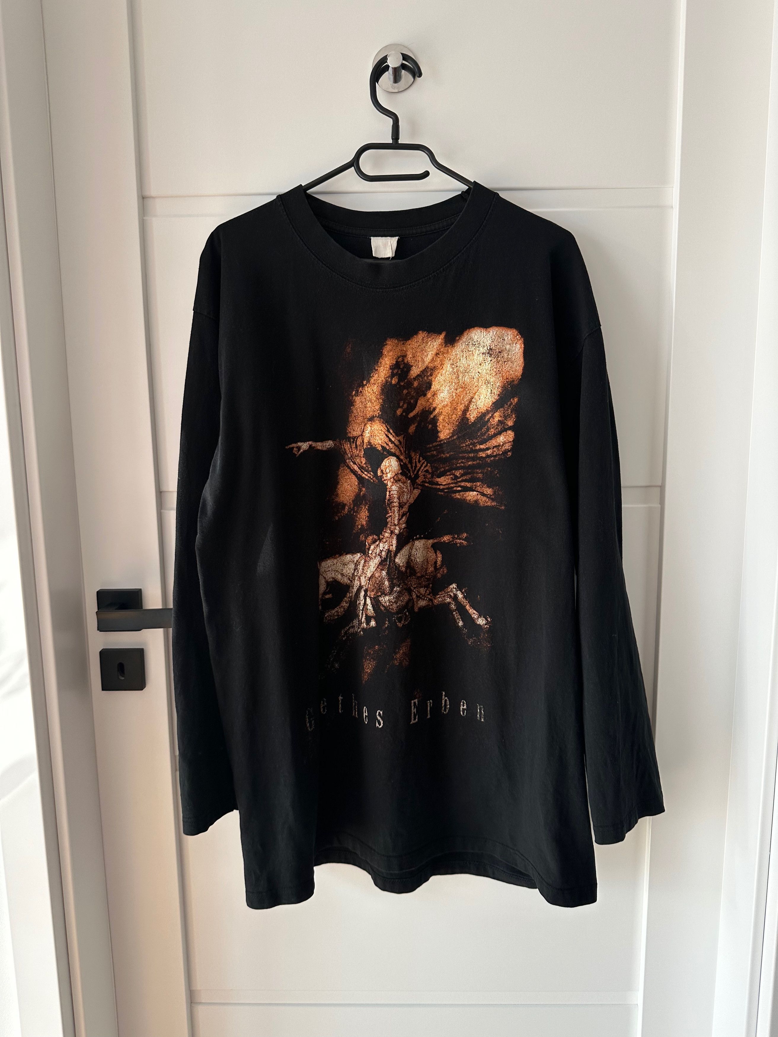 Band Tees RARE! Goethes Erben Band rock t shirt tee long sleeve Size US L / EU 52-54 / 3 - 1 Thumbnail