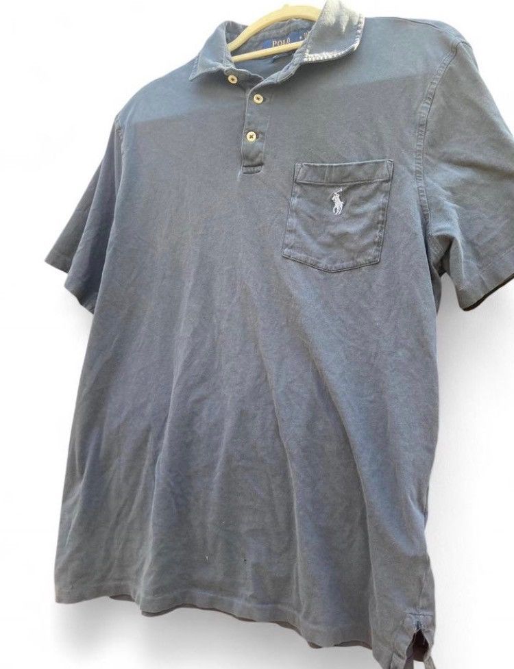 Polo Ralph Lauren Polo Ralph Lauren Grey Classic Fit Polo Shirt Pony Logo Size US M / EU 48-50 / 2 - 3 Thumbnail