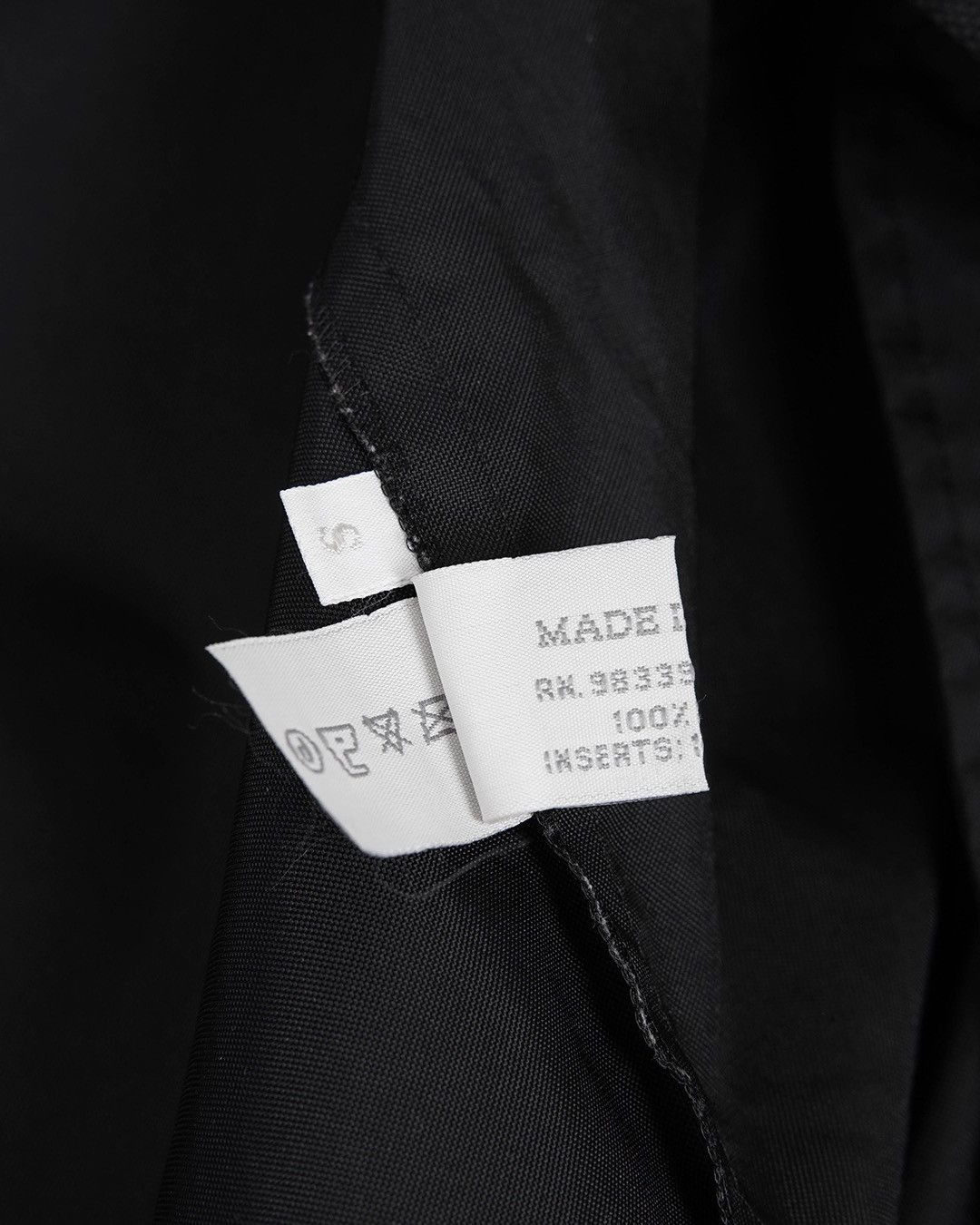 Miu Miu Miu Miu S/S1999 Black Nylon Coat Size US S / EU 44-46 / 1 - 4 Thumbnail