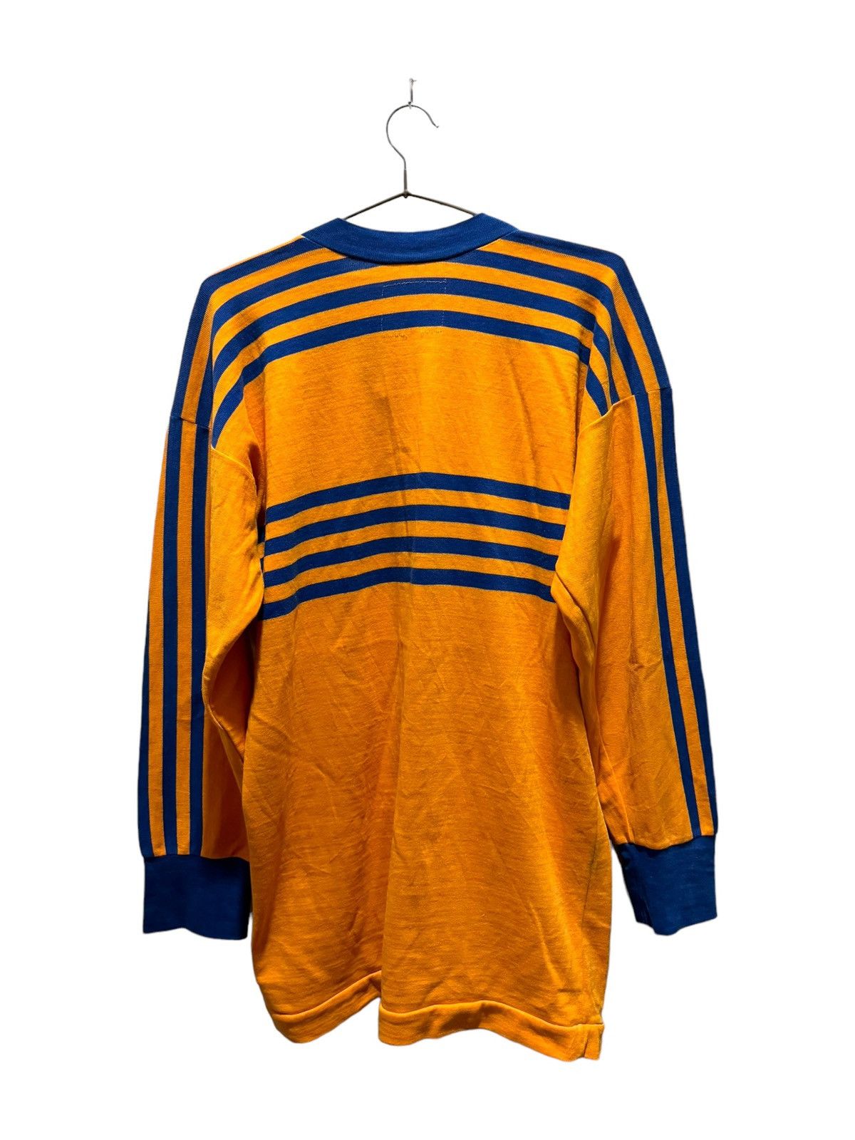 Vintage VINTAGE 70s 100 COTTON STRIPE GRIP LONGSLEEVE SHIRT Size US S / EU 44-46 / 1 - 2 Thumbnail